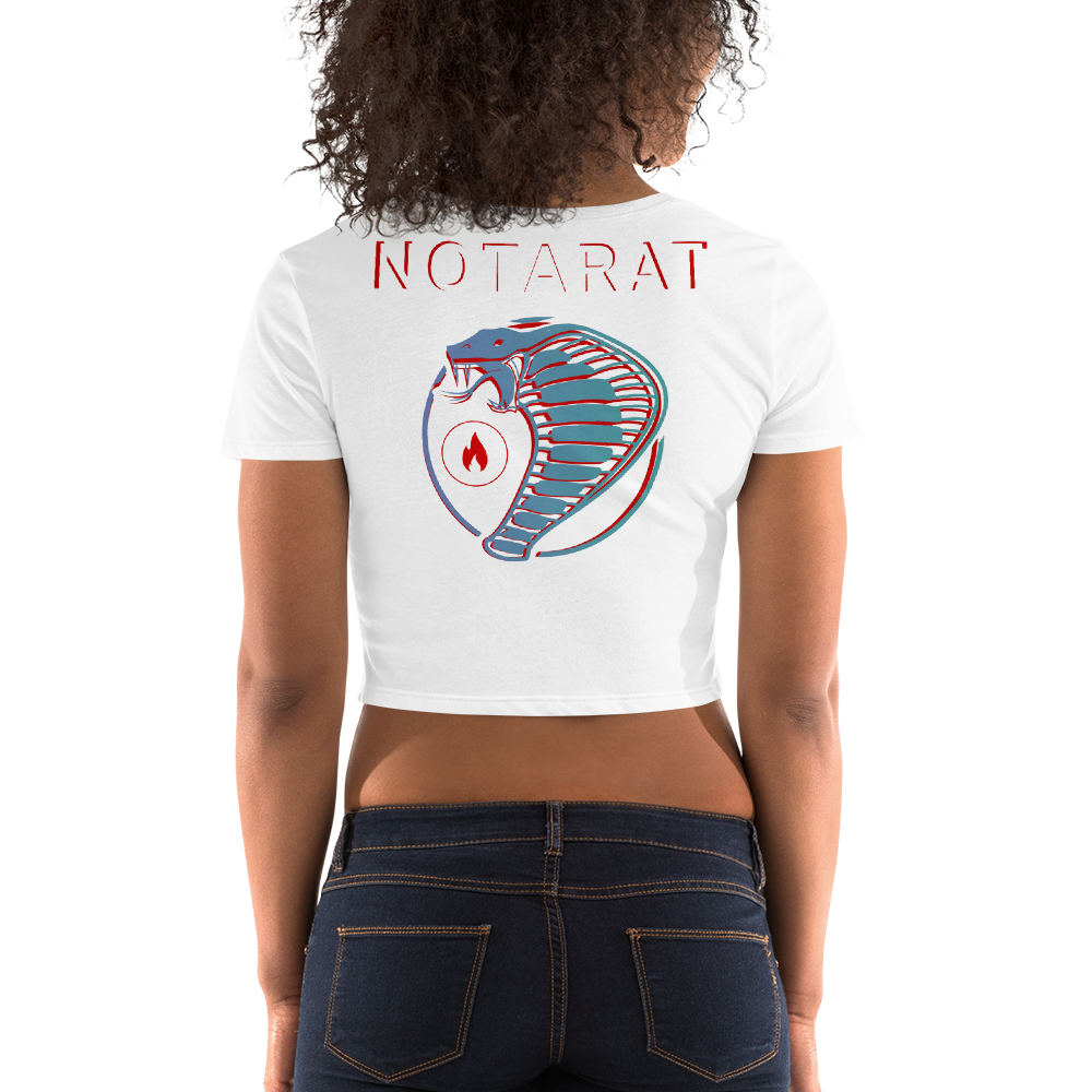 Camiseta corta Notarat llama verde/llama azul
