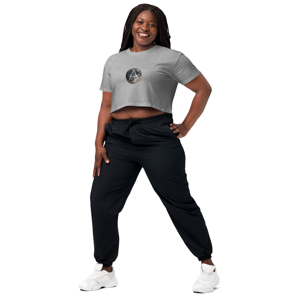 Women’s full moon Notarat crop top