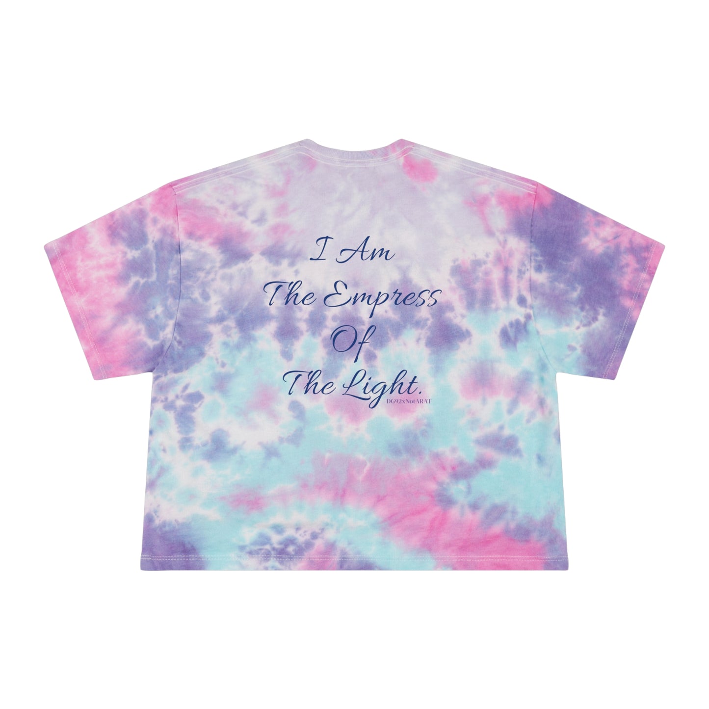 DG92xNotarat Women's Tie-Dye Crop Tee