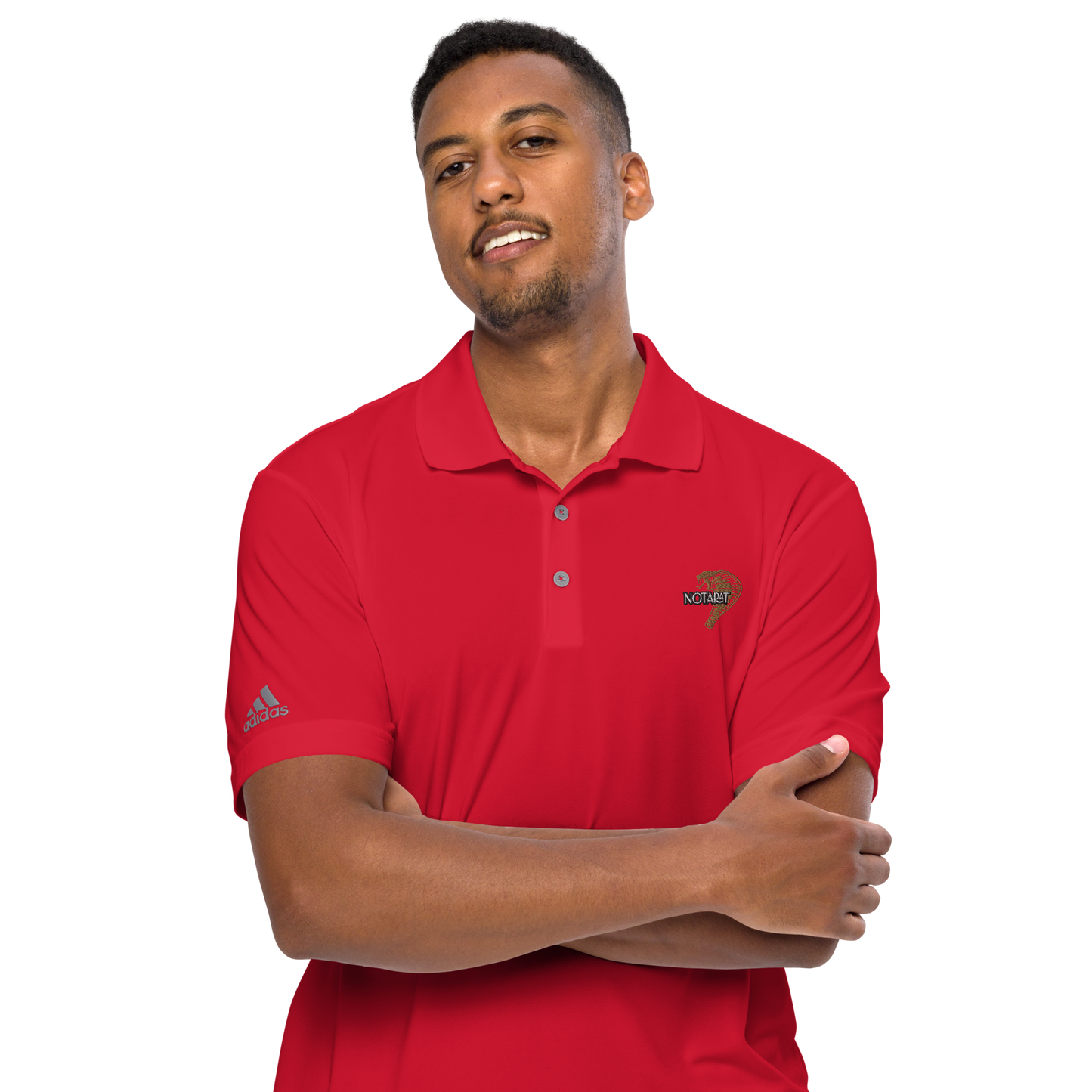 Notarat x Adidas performance polo shirt