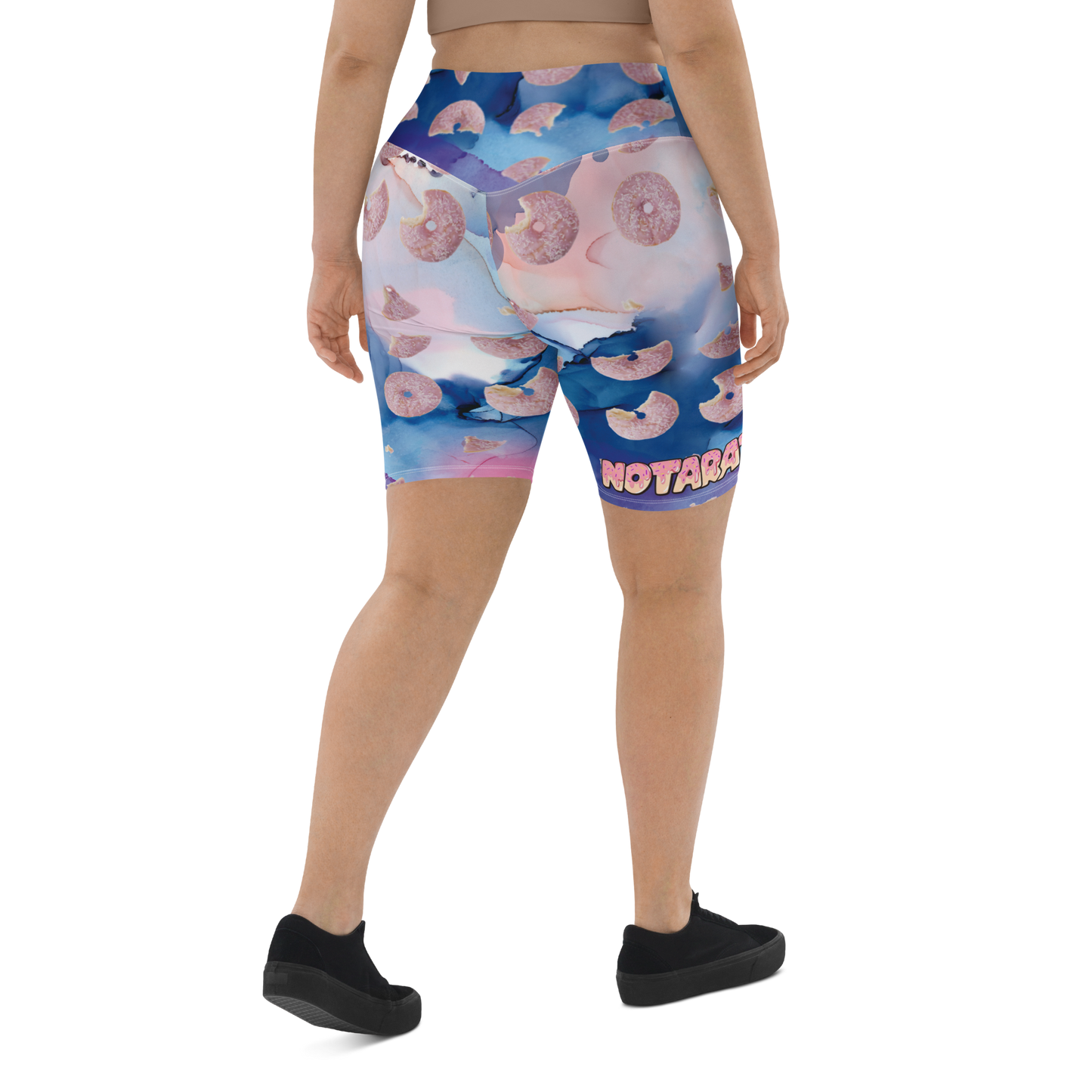 Notarat ''SnacPac" Doughnut Biker Shorts