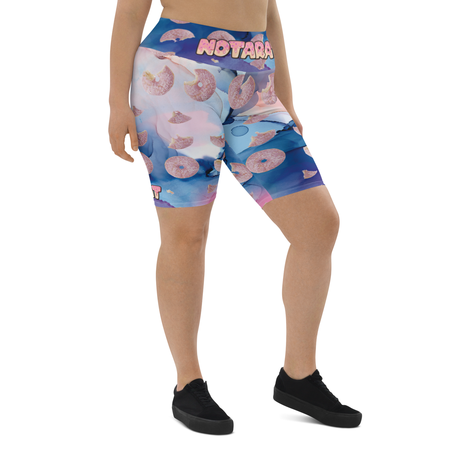 Notarat ''SnacPac" Doughnut Biker Shorts