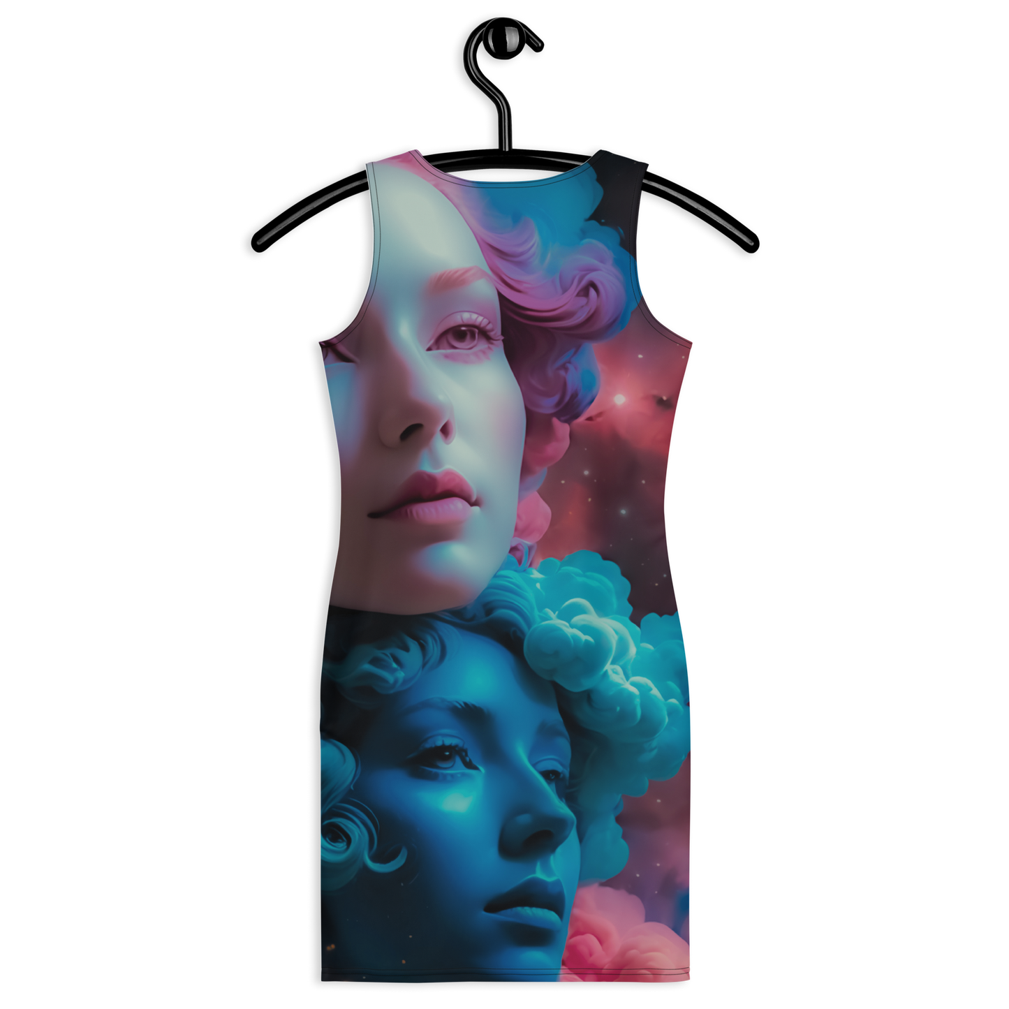 Notarat "Head in the clouds" Bodycon dress By: B L A C K C A L L A H