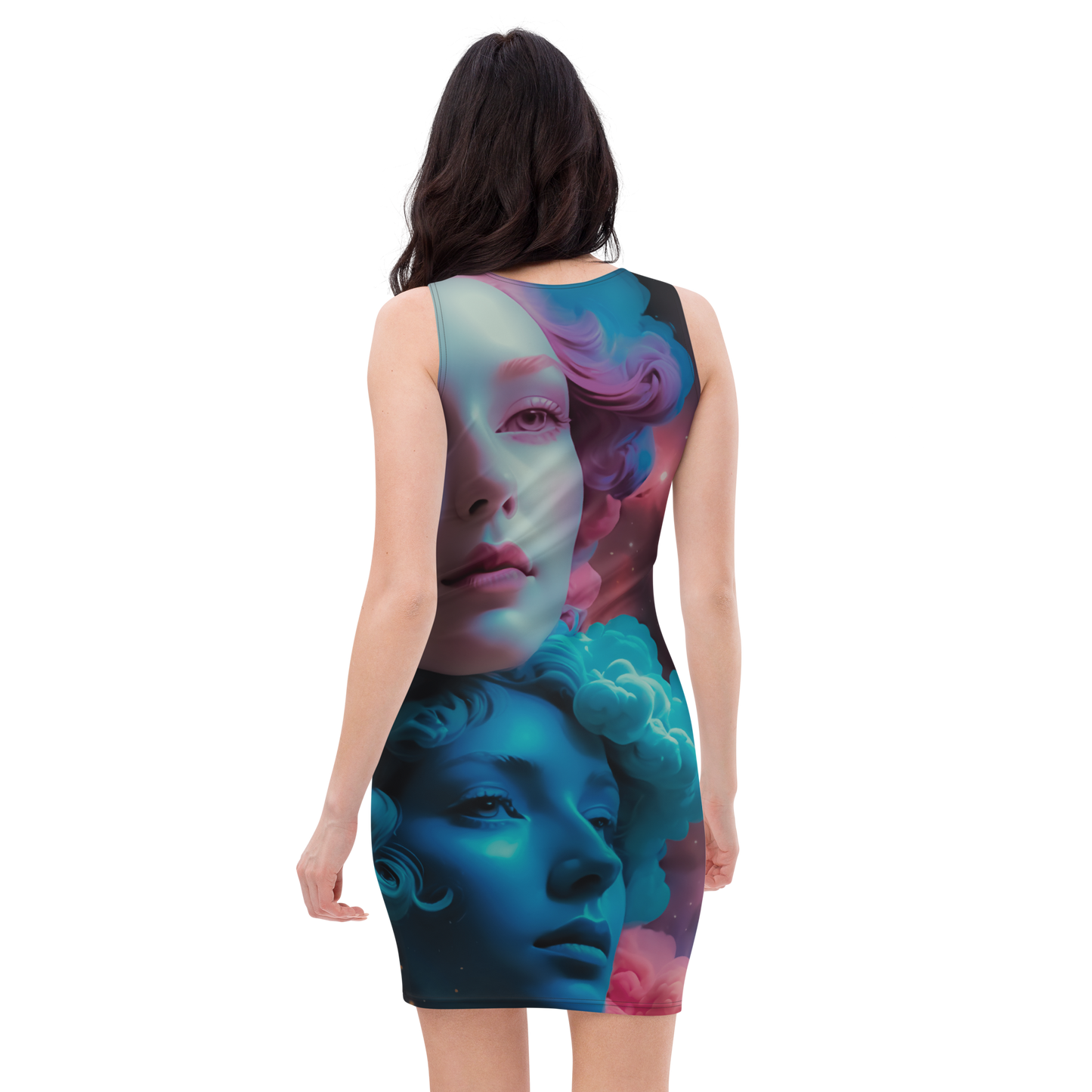 Notarat "Head in the clouds" Bodycon dress By: B L A C K C A L L A H