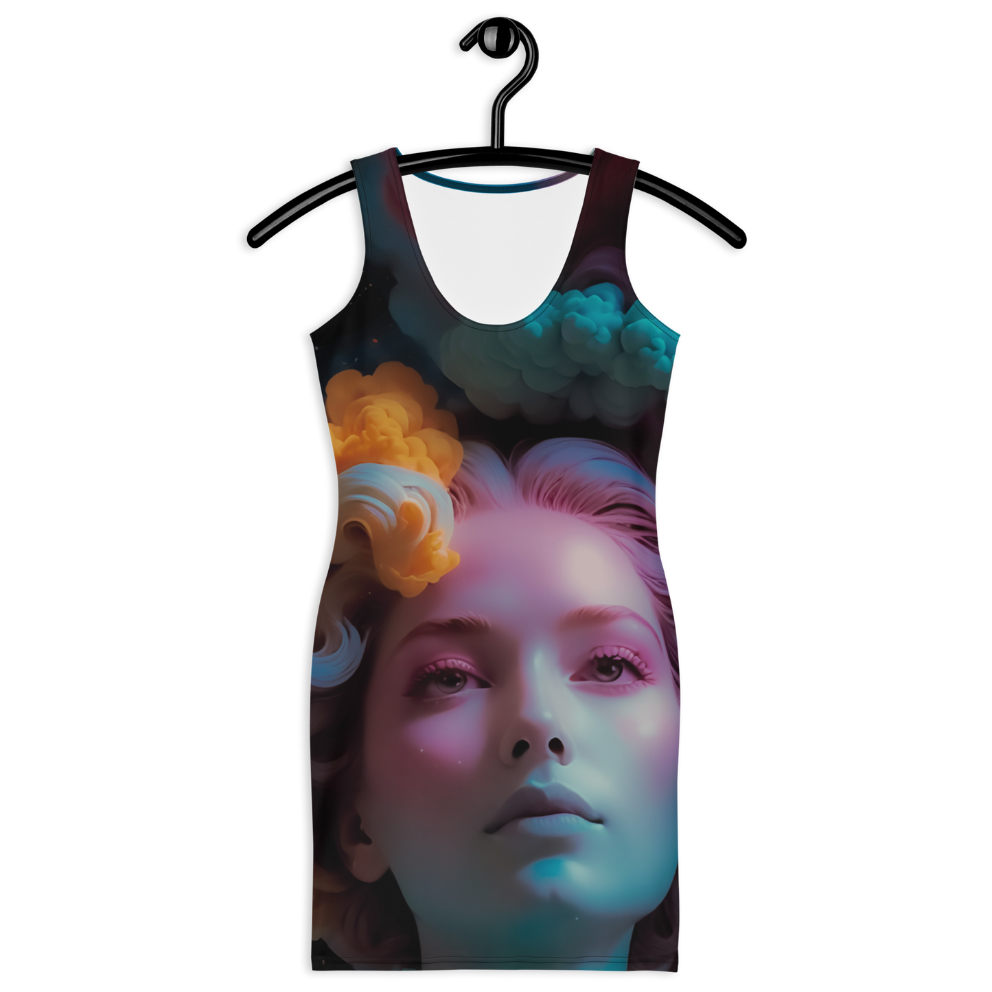 Notarat "Head in the clouds" Bodycon dress By: B L A C K C A L L A H