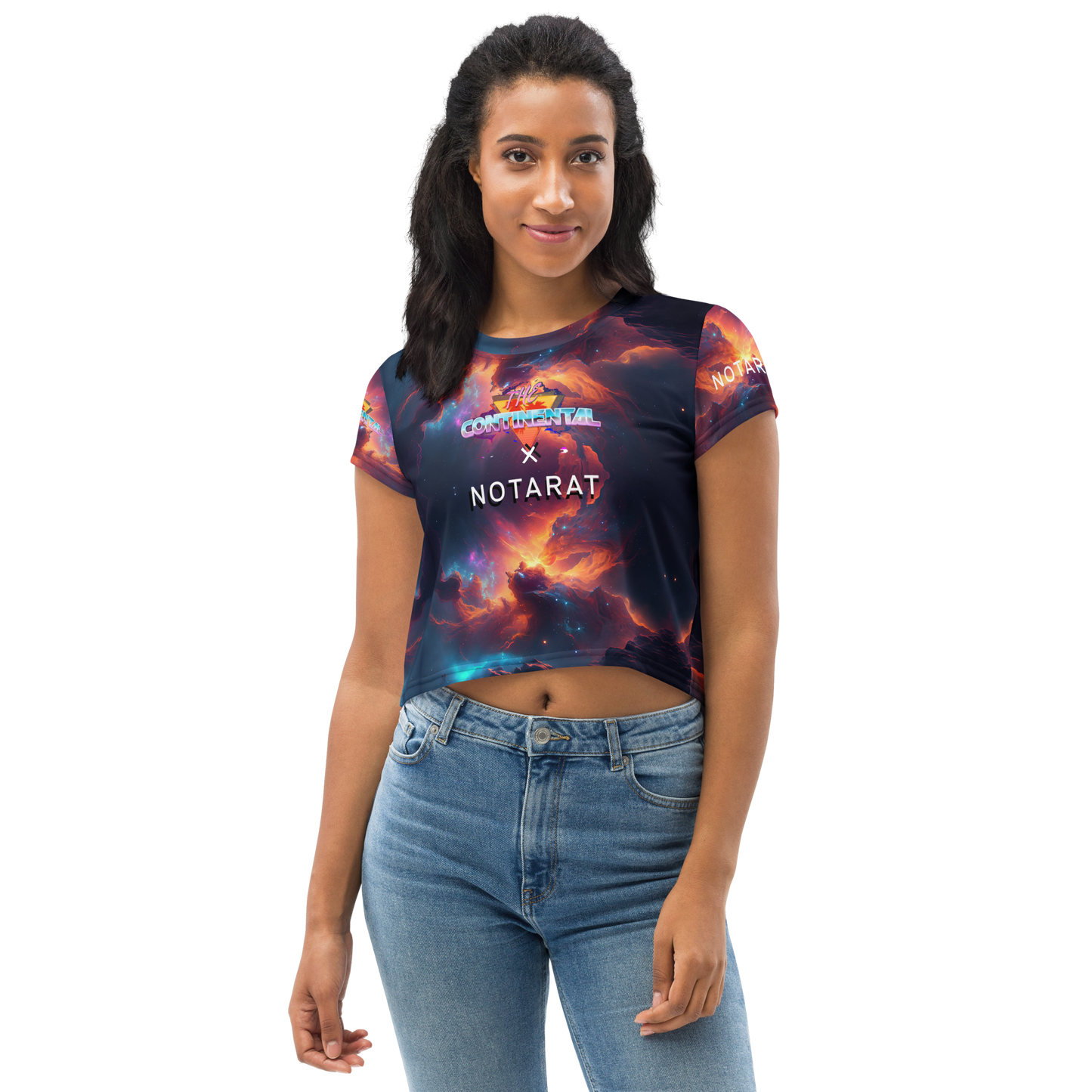 The Continental x NOTARAT Women’s Crop Top Tee