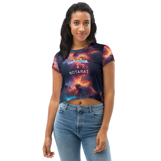 The Continental x NOTARAT Women’s Crop Top Tee