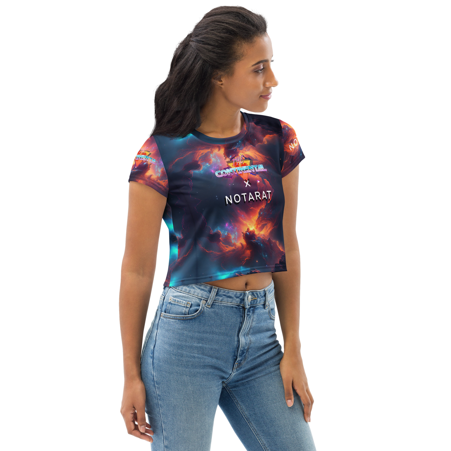 The Continental x NOTARAT Women’s Crop Top Tee