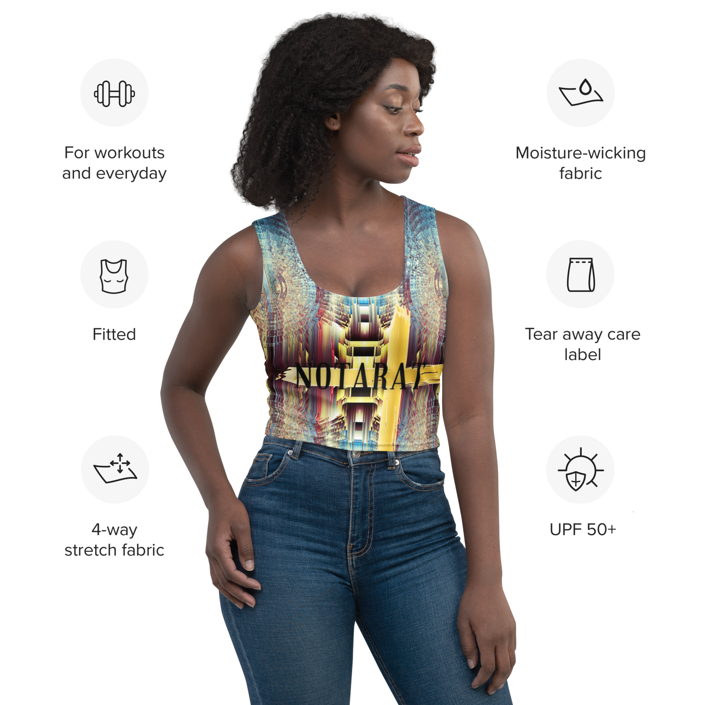 Highest Realm Crop Top