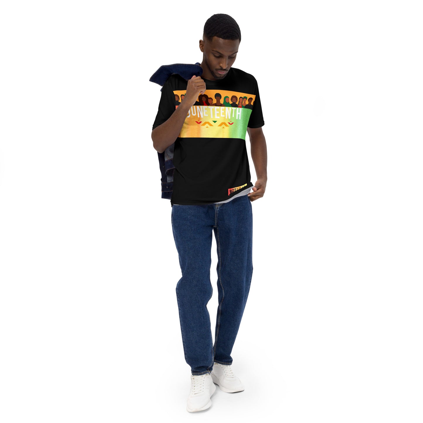 Men's Notarat black Juneteenth t-shirt