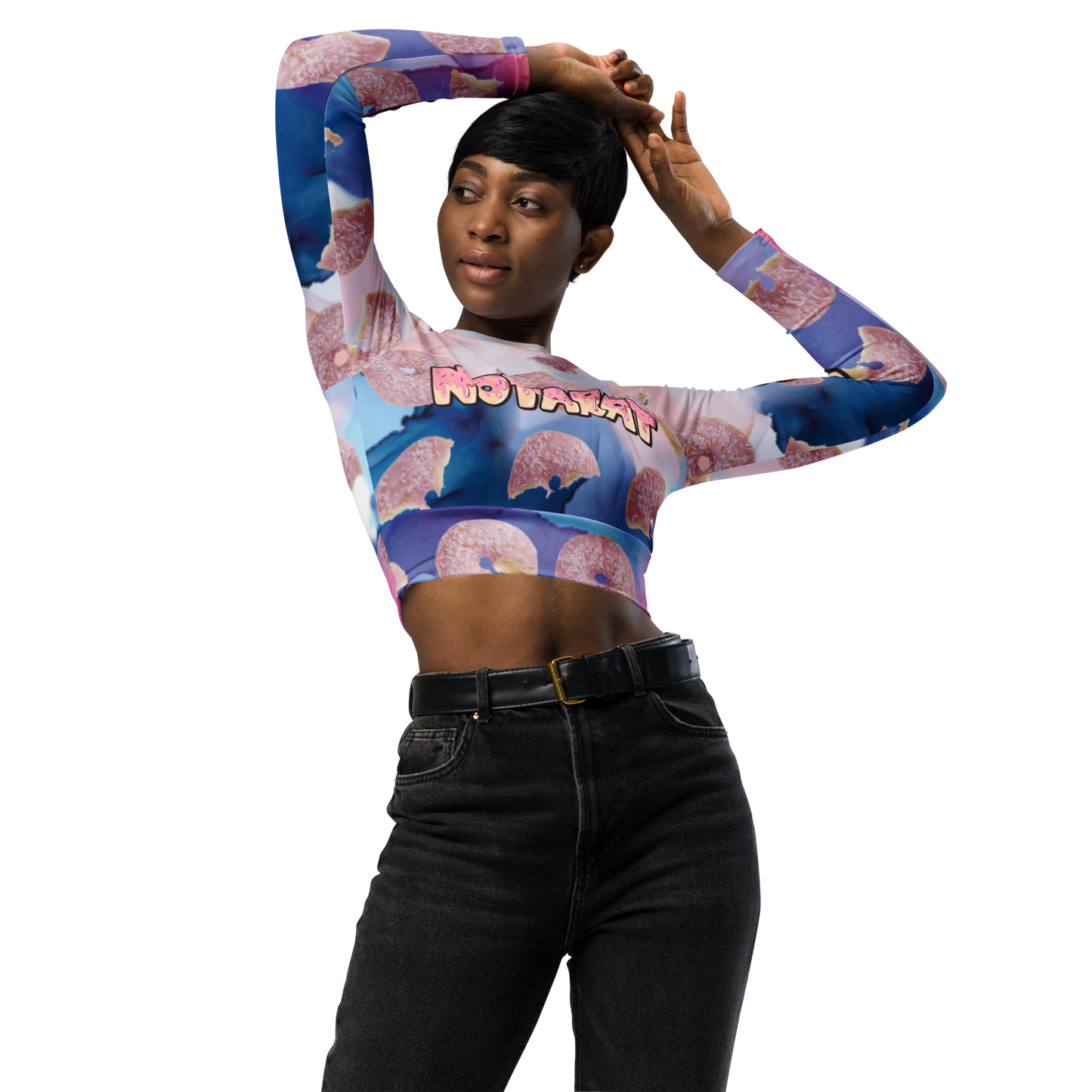 Notarat Snac Pac long-sleeve crop top