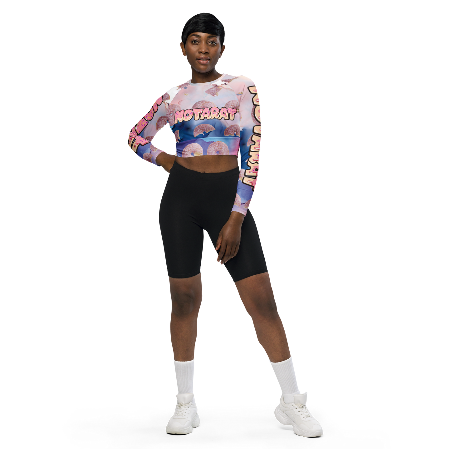 Notarat Snac Pac long-sleeve crop top