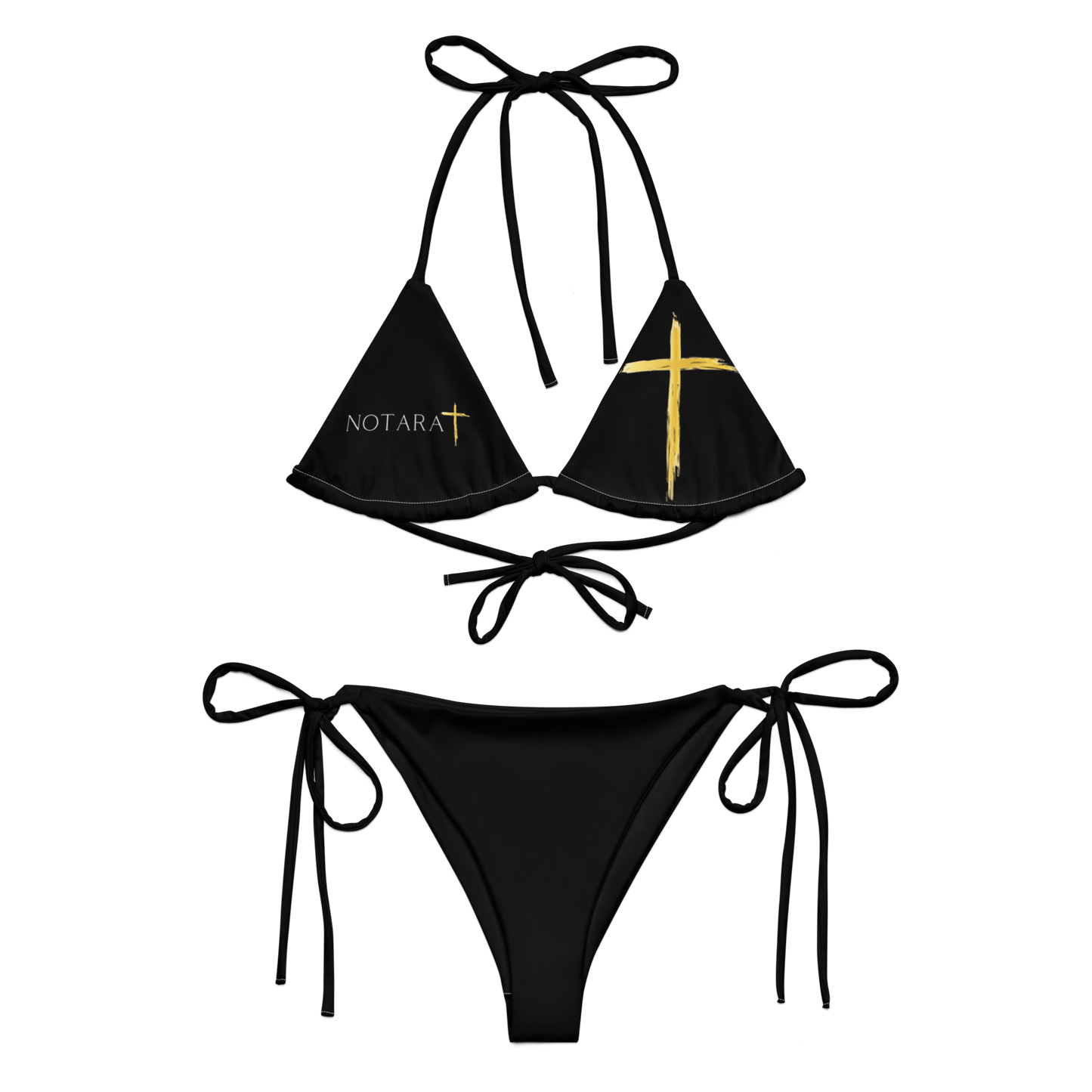 Notarat 777 black string bikini