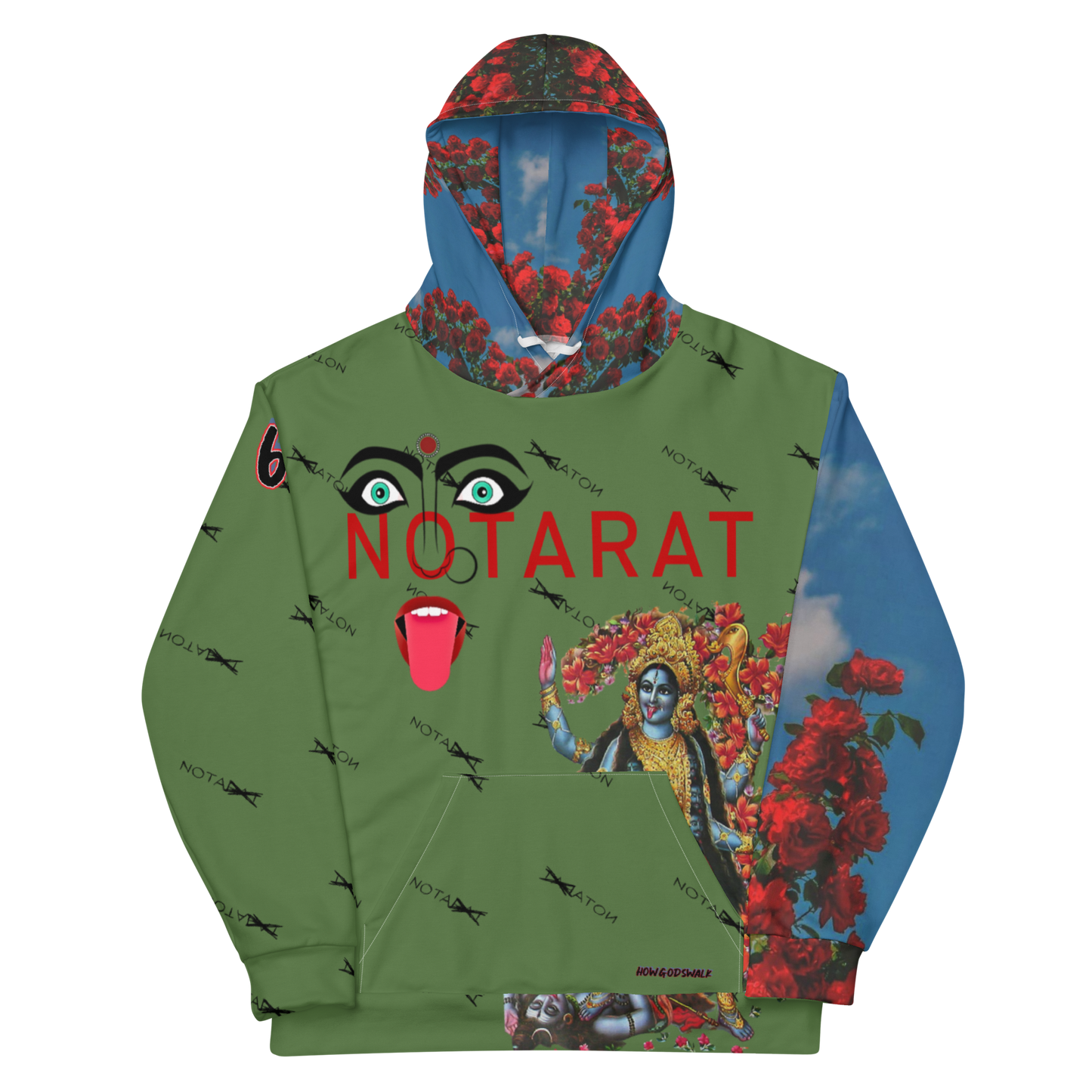 Notarat "HowGodsWalk" Unisex Hoodie