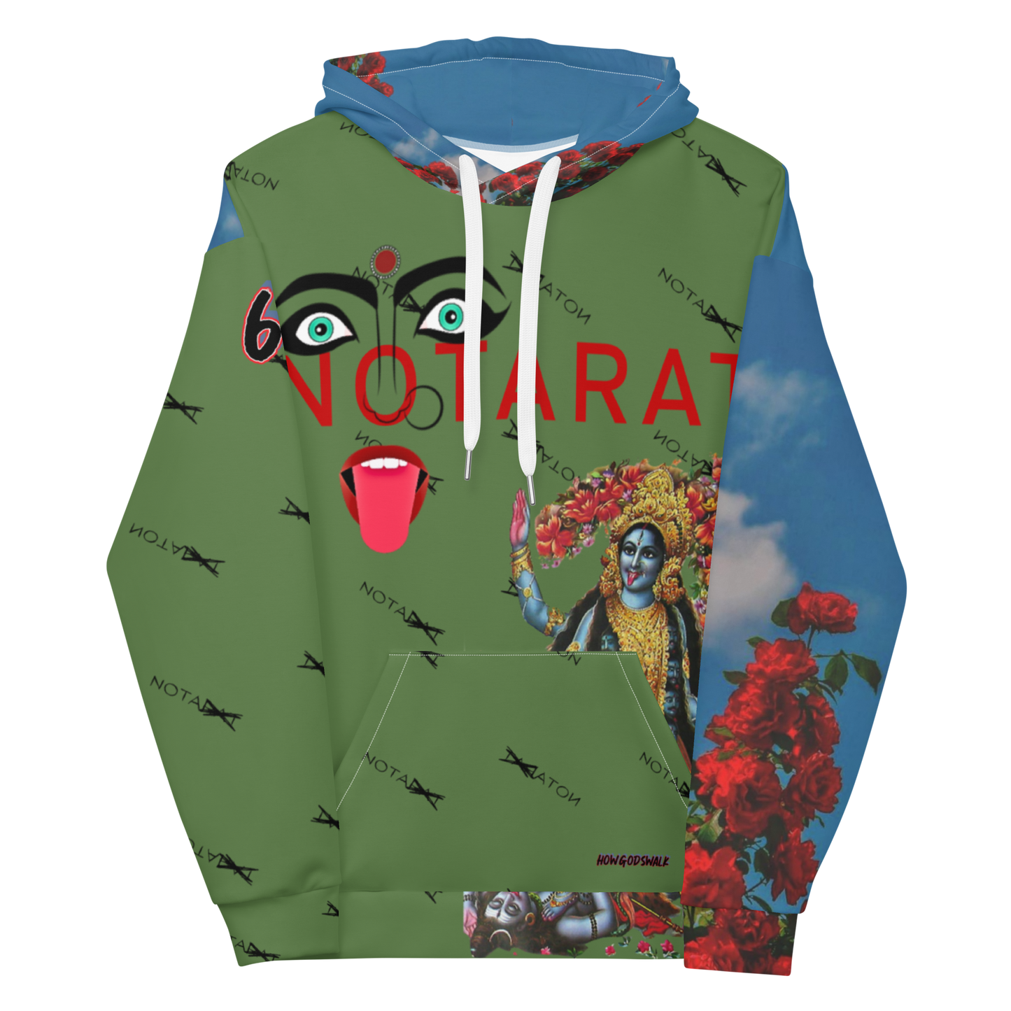 Notarat "HowGodsWalk" Unisex Hoodie