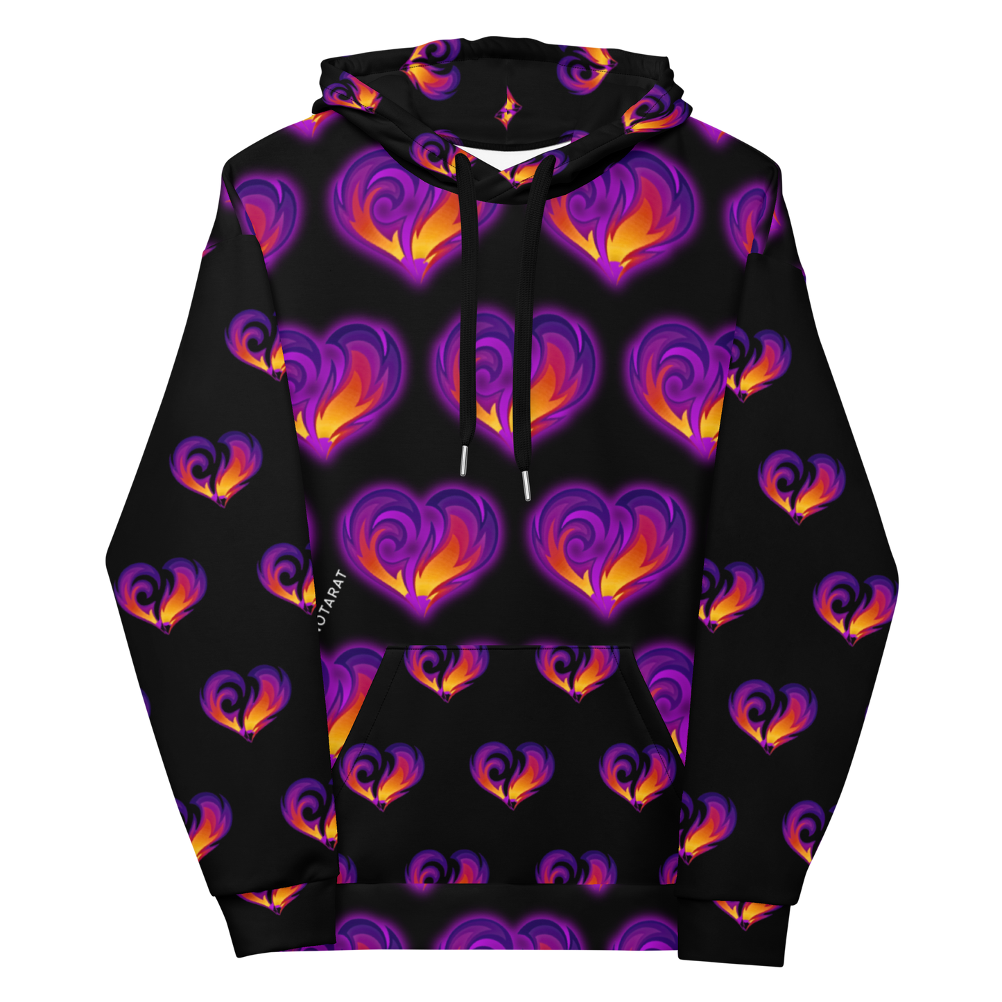 Notarat Unisex Wind Flames Hoodie