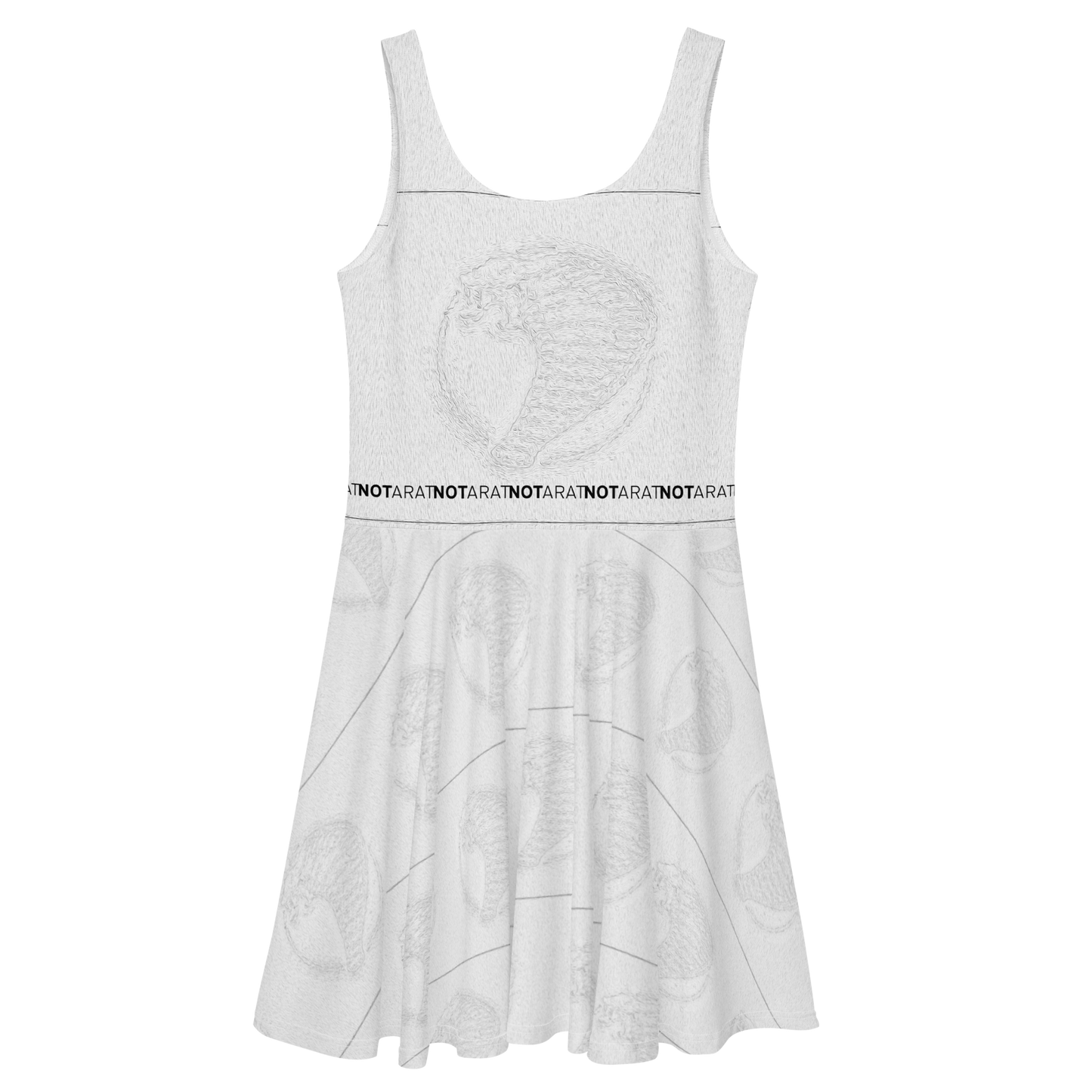 Notarat "cream" Skater Dress