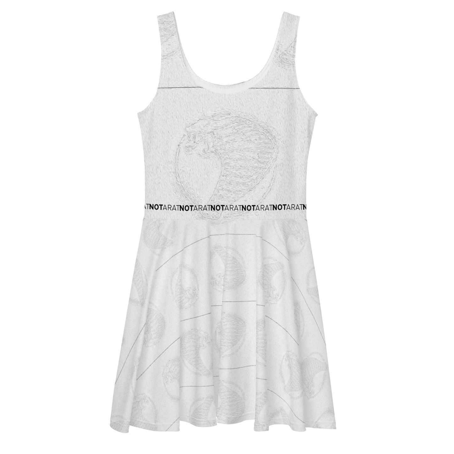 Notarat "cream" Skater Dress