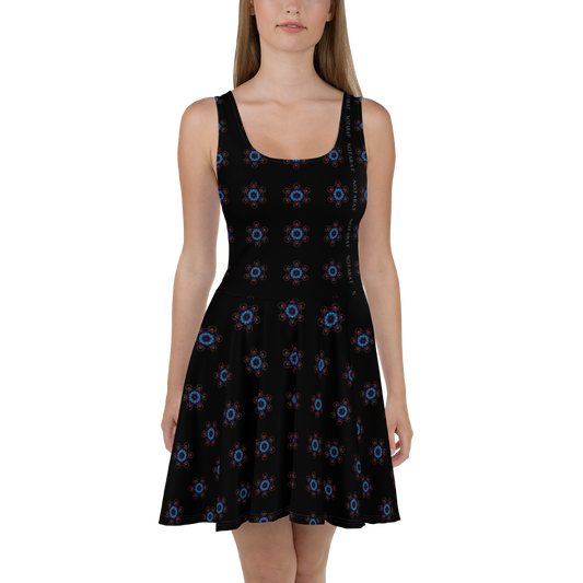 MegA doTTED Skater Dress