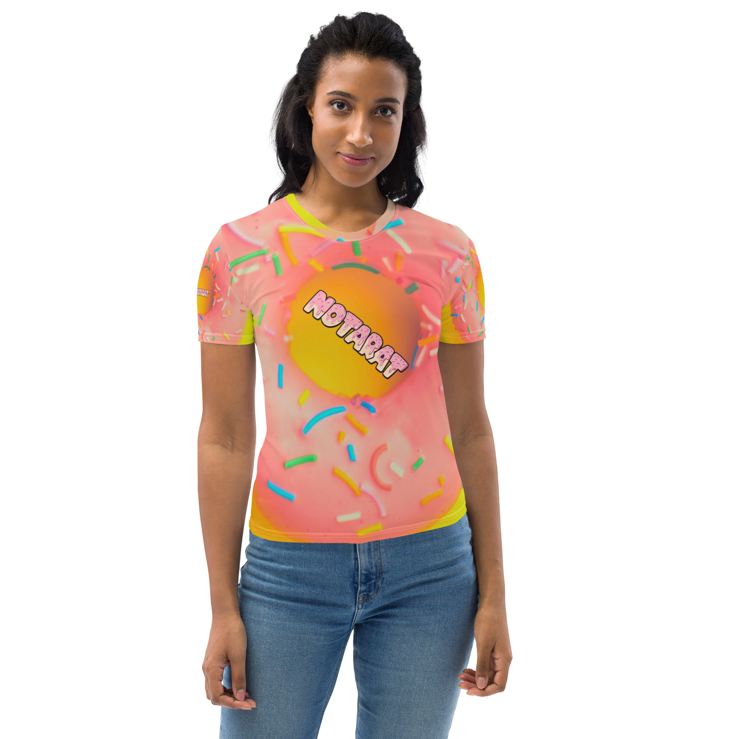 Notarat Women's 'Doughnut Snac' T-shirt