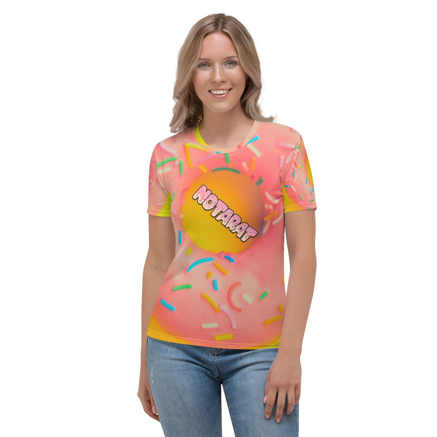 Notarat Women's 'Doughnut Snac' T-shirt