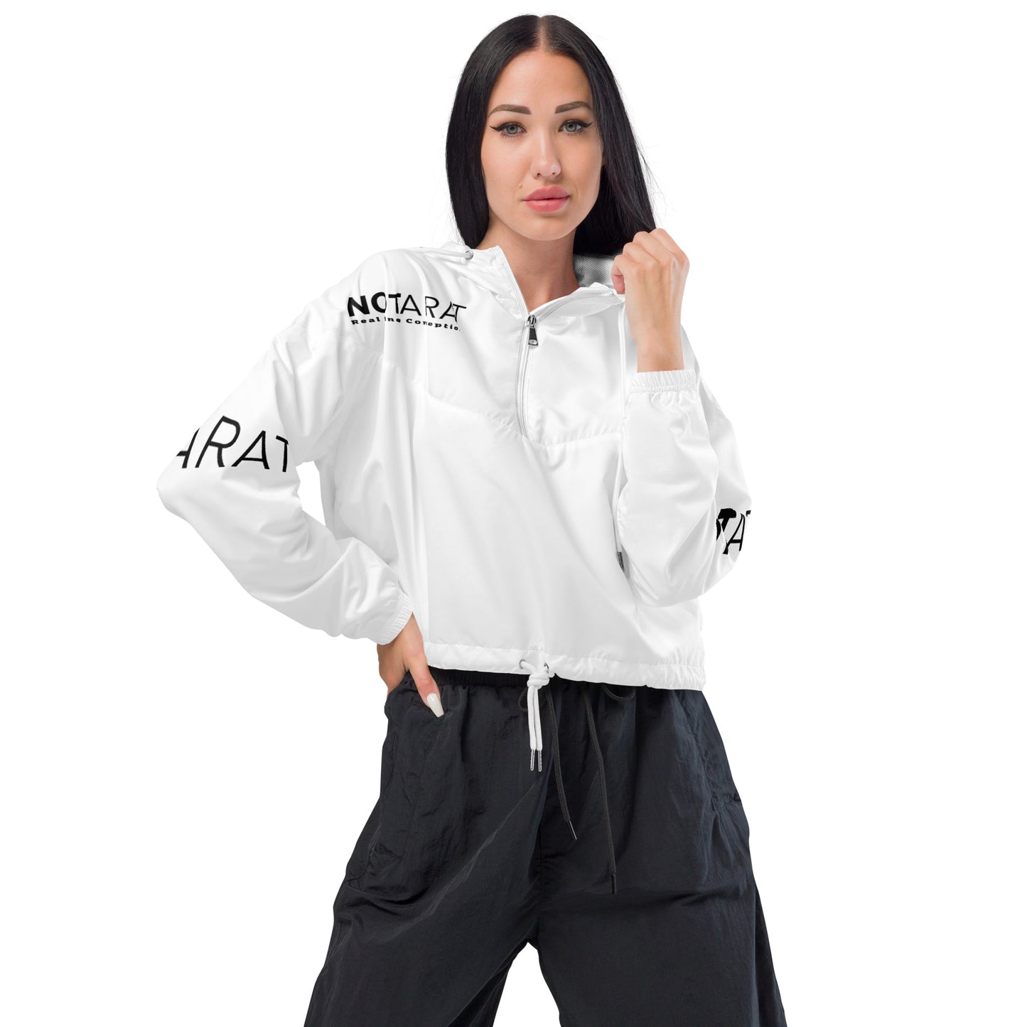 Notarat Women’s cropped windbreaker