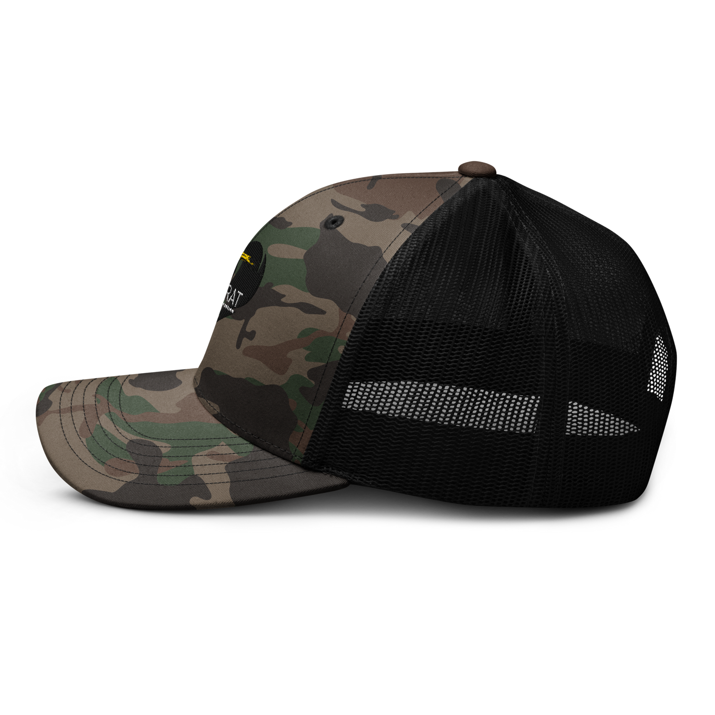 Camouflage twin flame hat