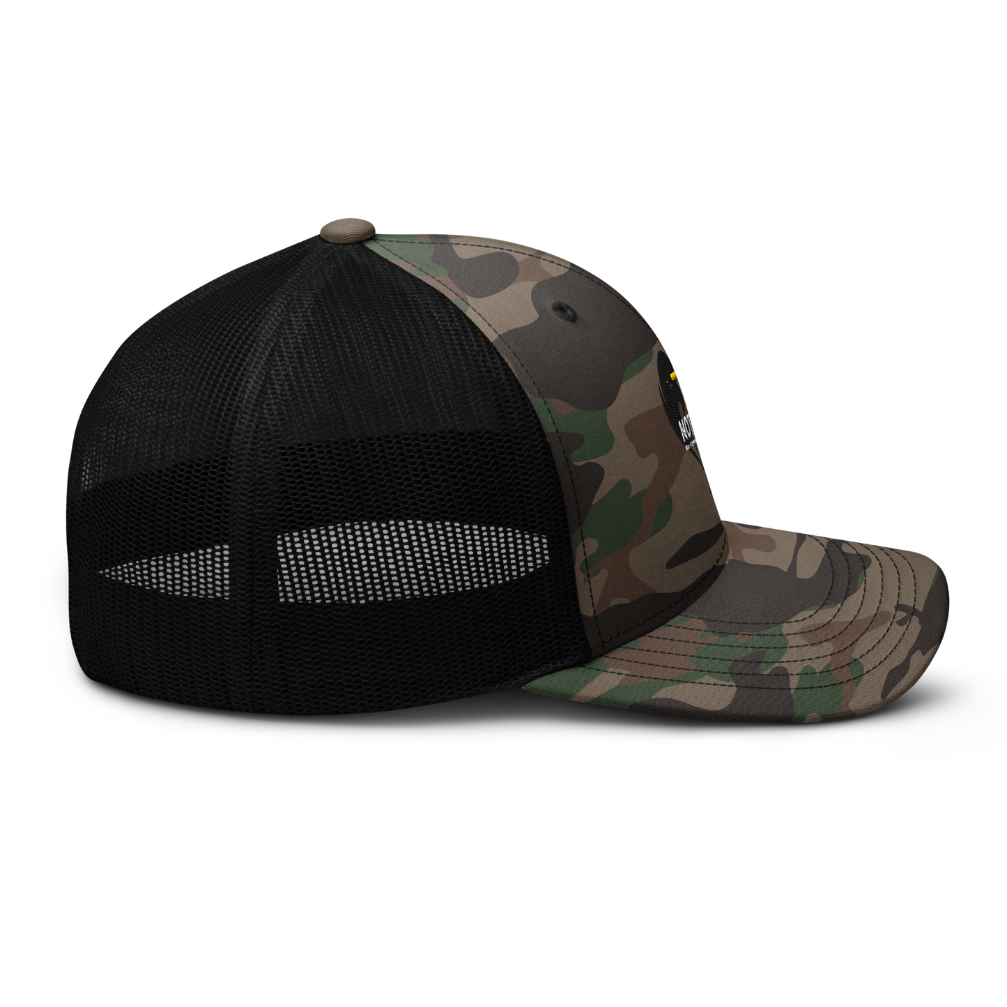 Camouflage twin flame hat