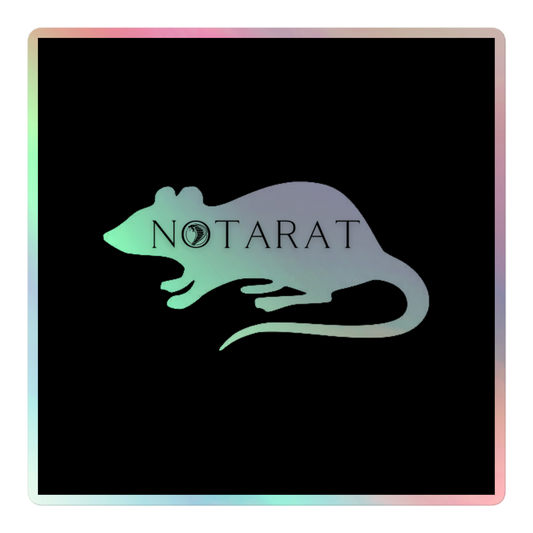 Holographic Notarat stickers