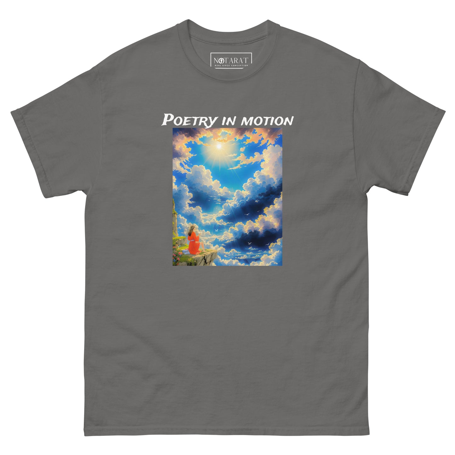 Notarat Men's "poetry in motion" classic tee