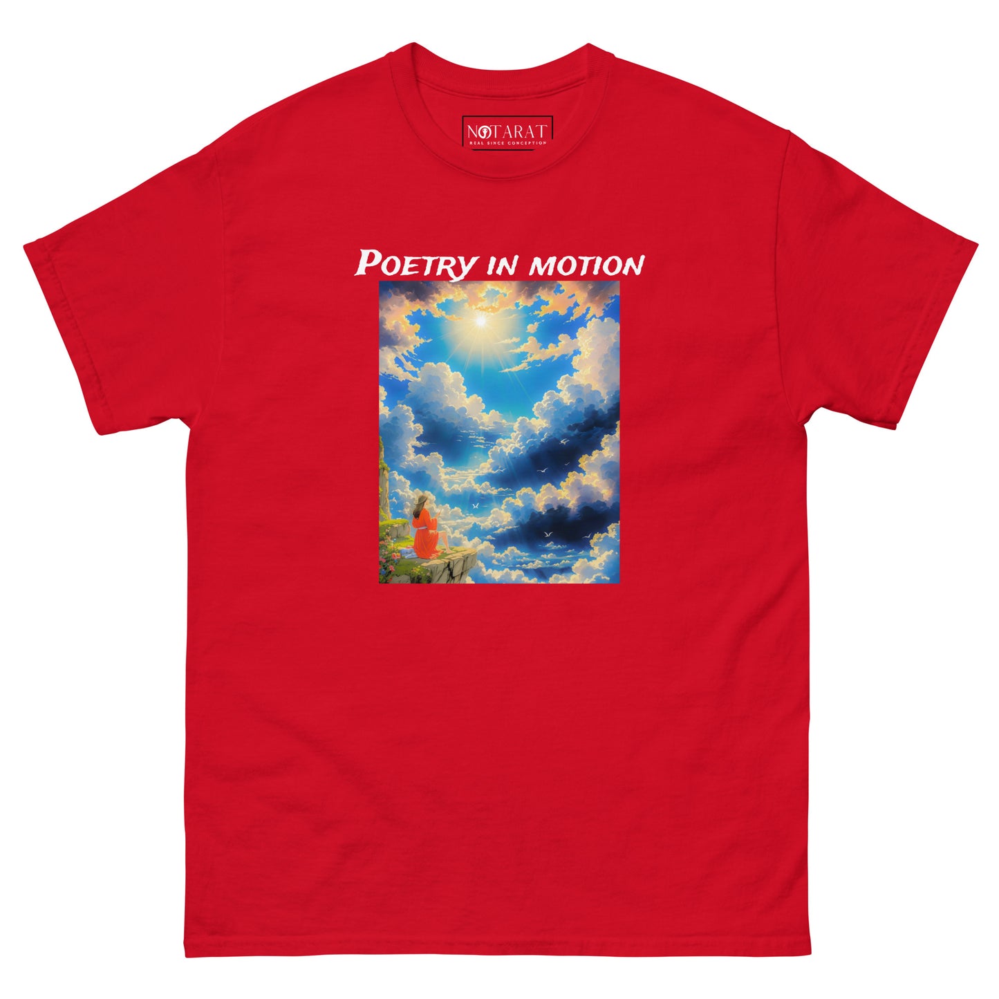 Notarat Men's "poetry in motion" classic tee