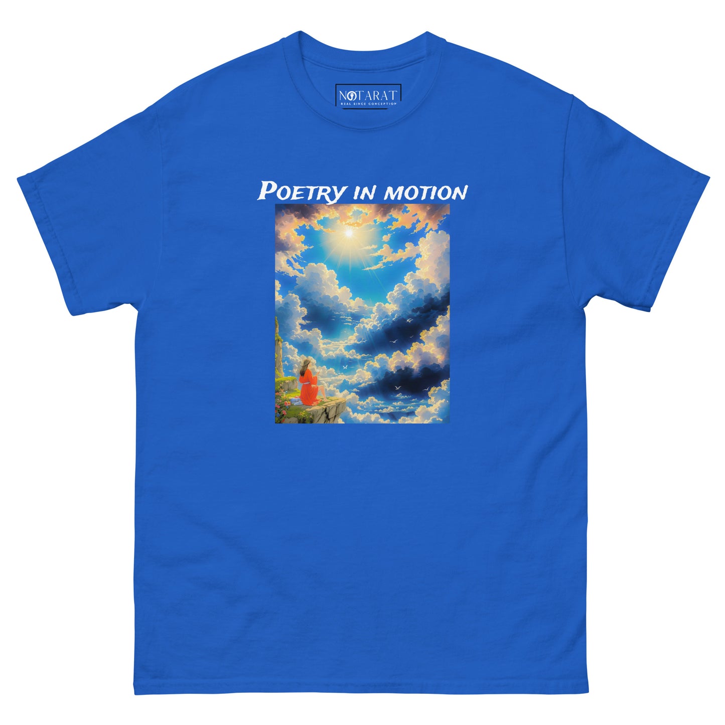 Notarat Men's "poetry in motion" classic tee