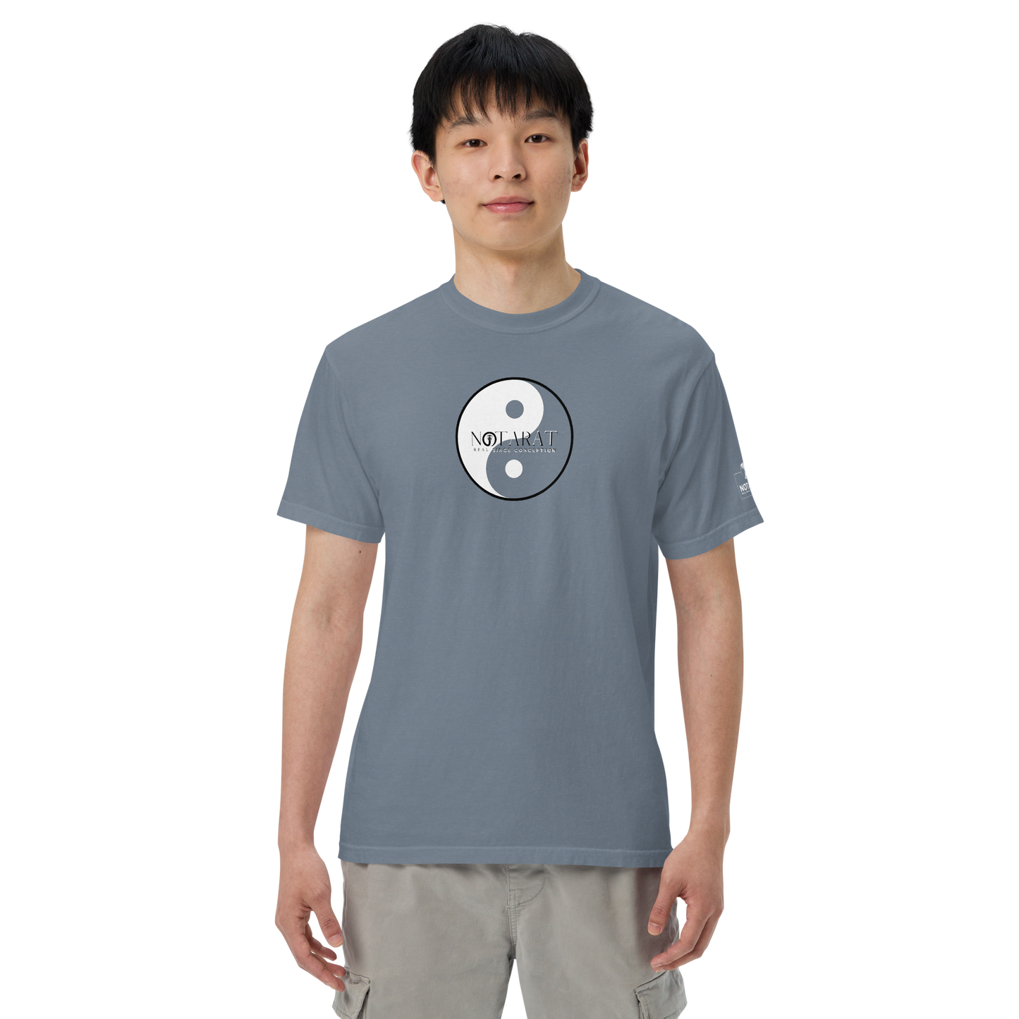 Men’s NOTarat "yin YAng" heavyweight t-shirt