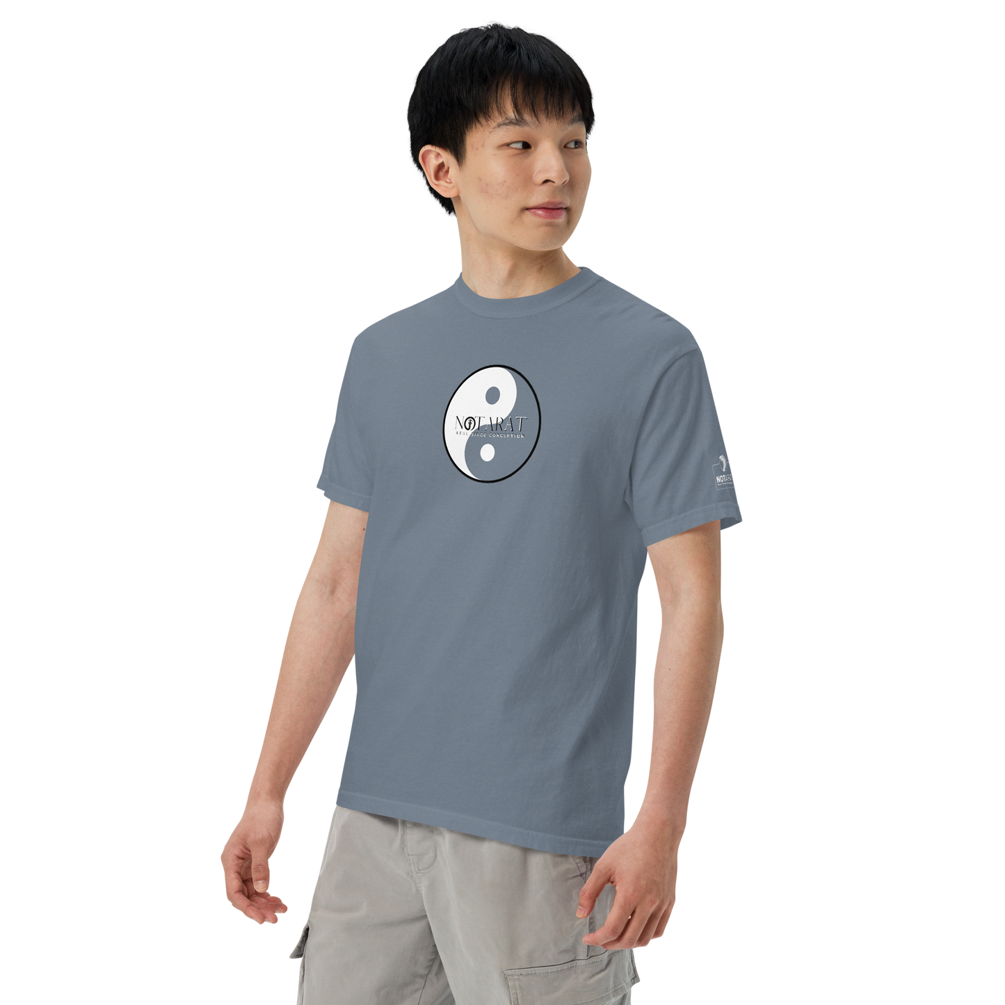 Men’s NOTarat "yin YAng" heavyweight t-shirt