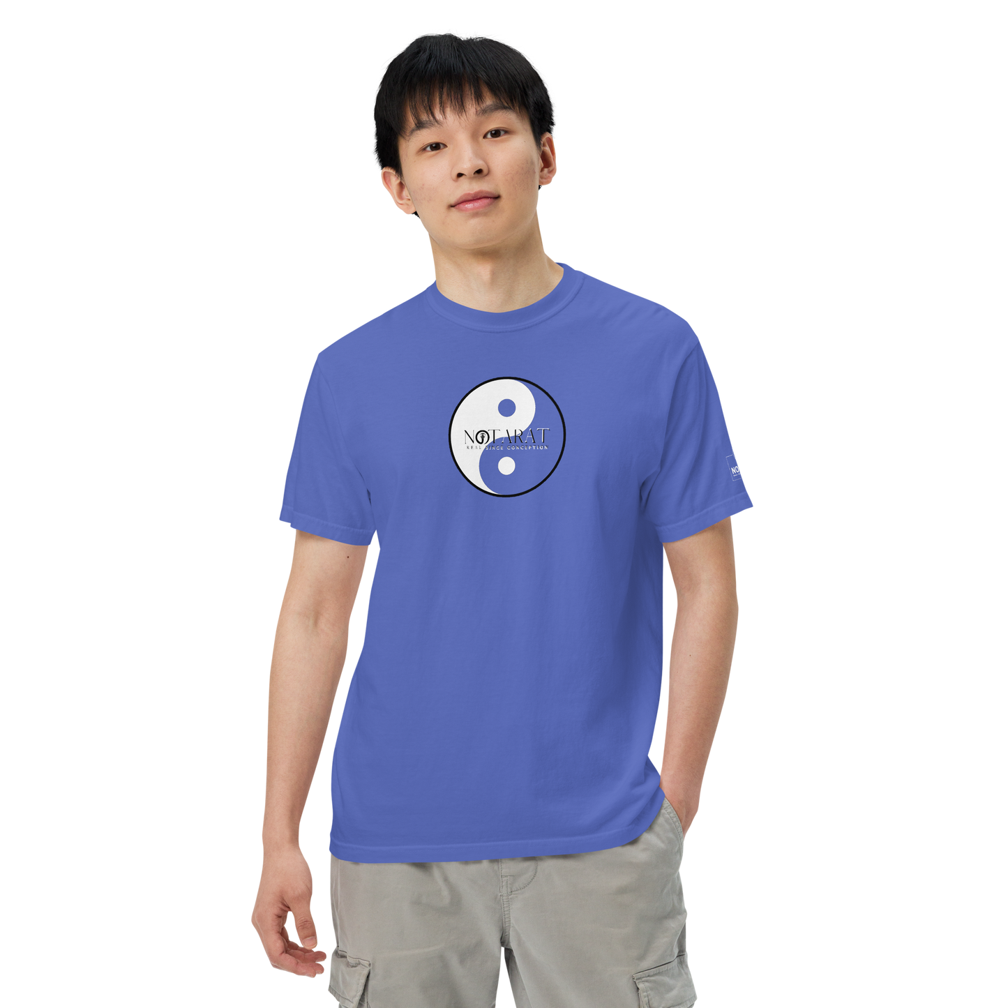 Men’s NOTarat "yin YAng" heavyweight t-shirt