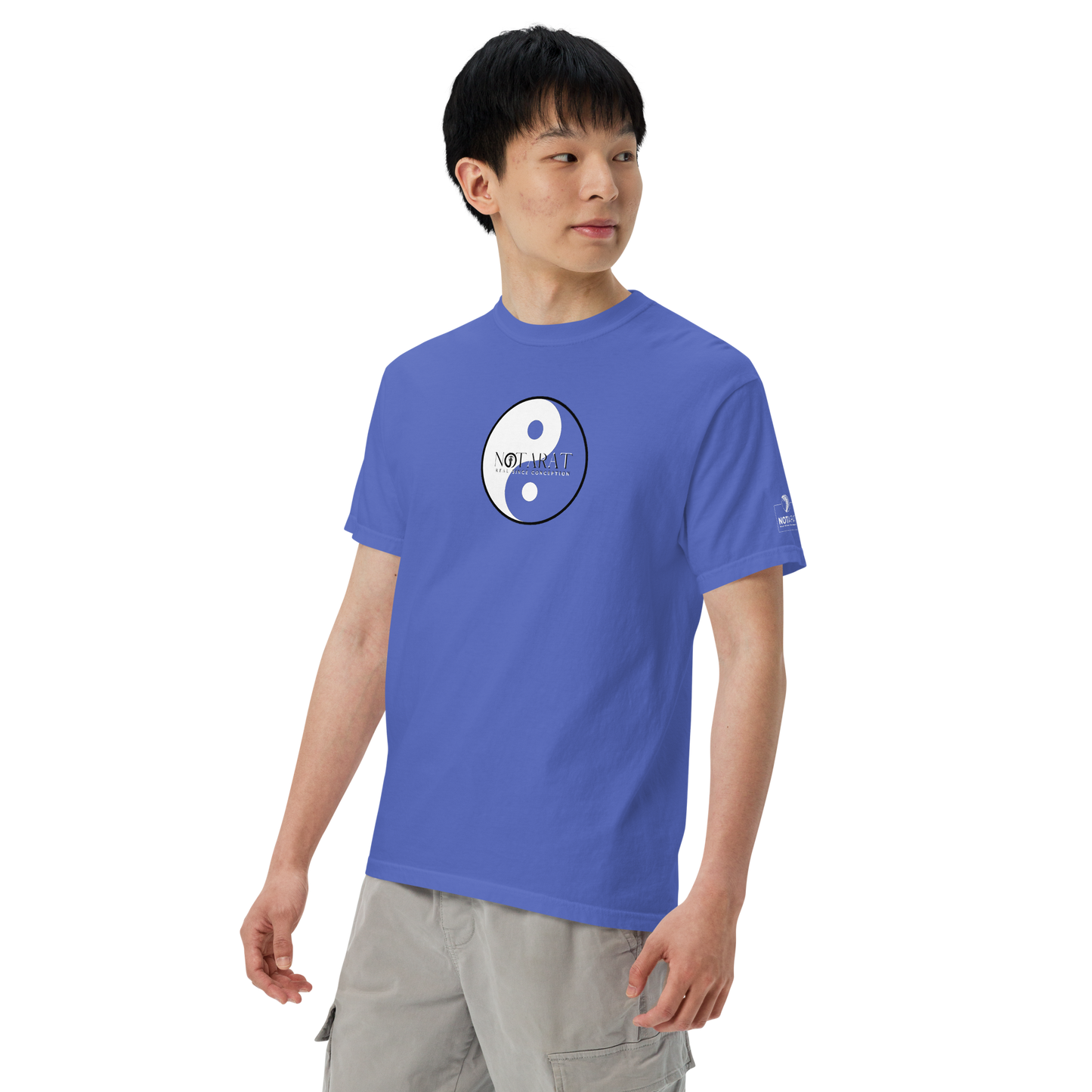 Men’s NOTarat "yin YAng" heavyweight t-shirt