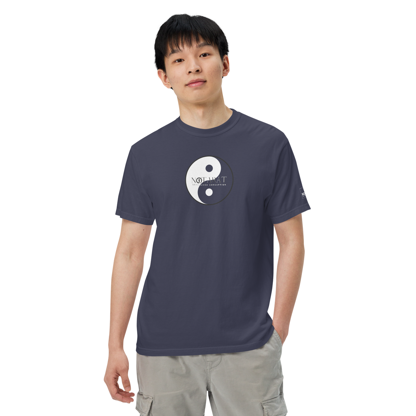 Men’s NOTarat "yin YAng" heavyweight t-shirt