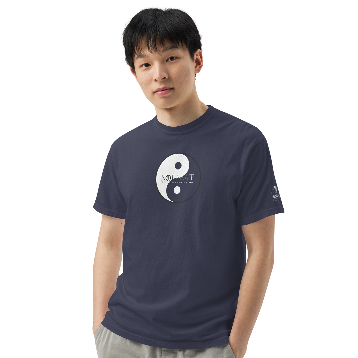 Men’s NOTarat "yin YAng" heavyweight t-shirt