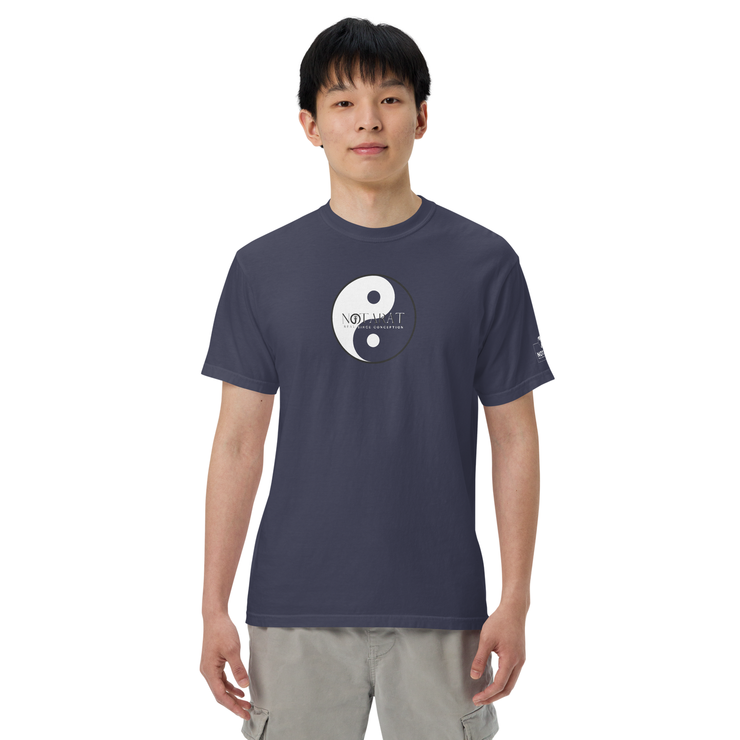 Men’s NOTarat "yin YAng" heavyweight t-shirt