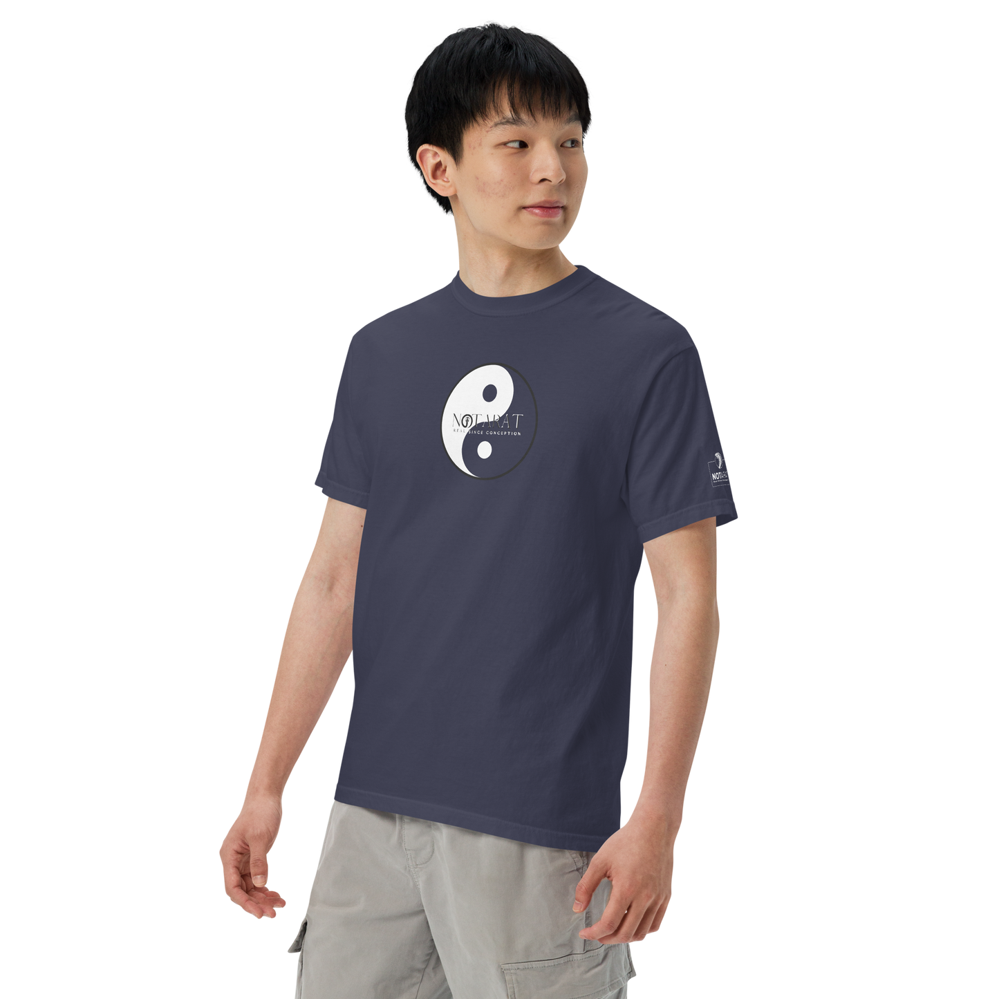 Men’s NOTarat "yin YAng" heavyweight t-shirt