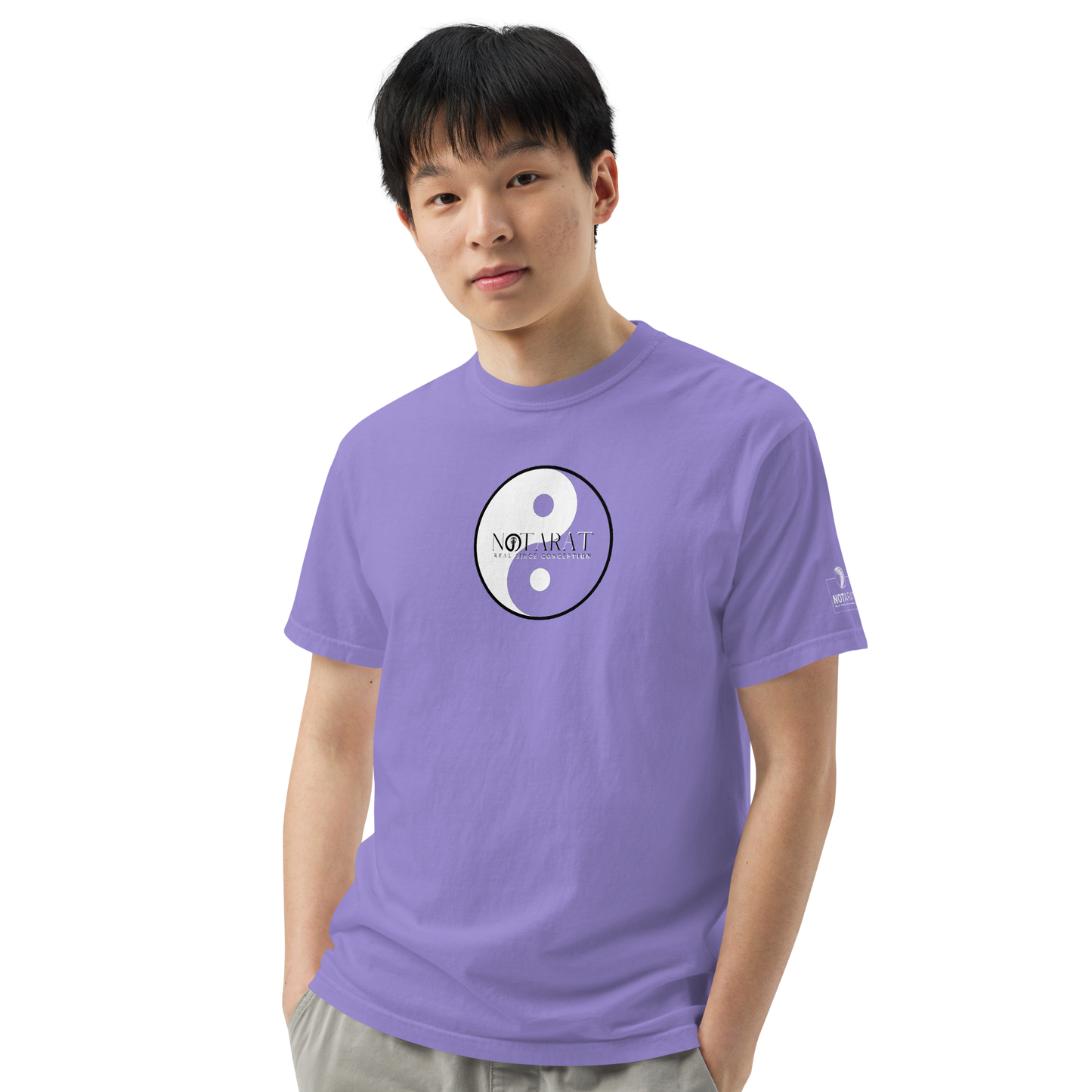 Men’s NOTarat "yin YAng" heavyweight t-shirt