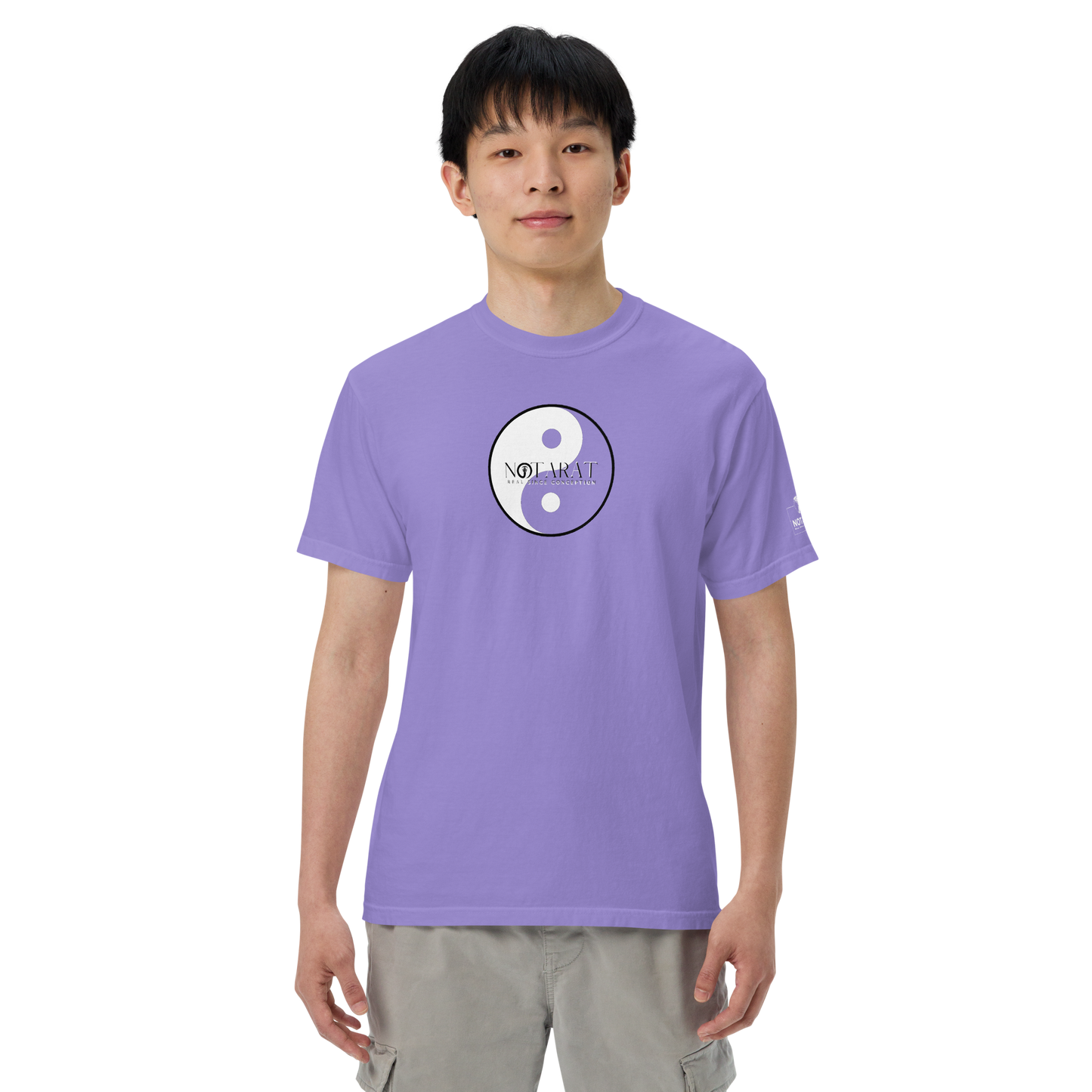 Men’s NOTarat "yin YAng" heavyweight t-shirt