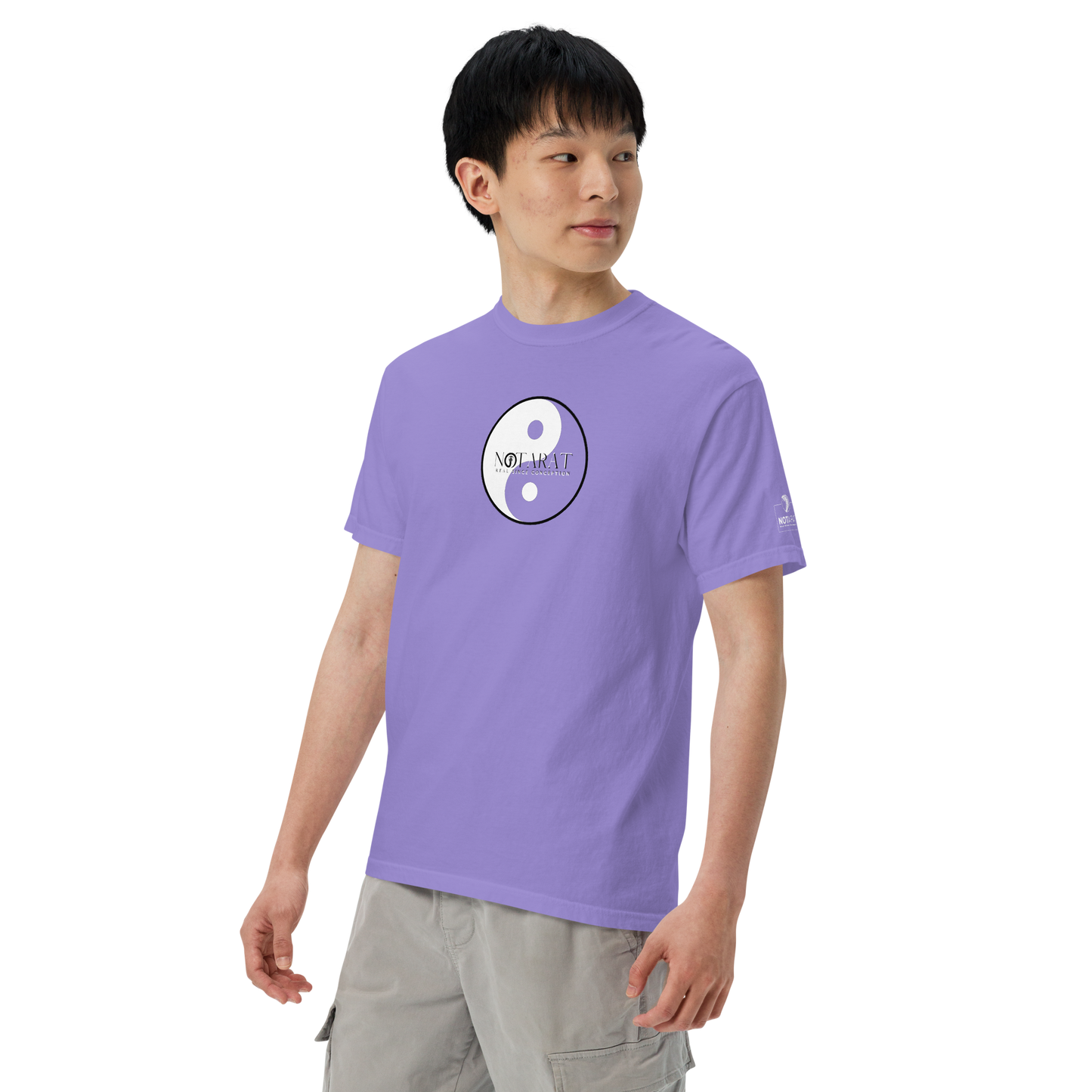 Men’s NOTarat "yin YAng" heavyweight t-shirt