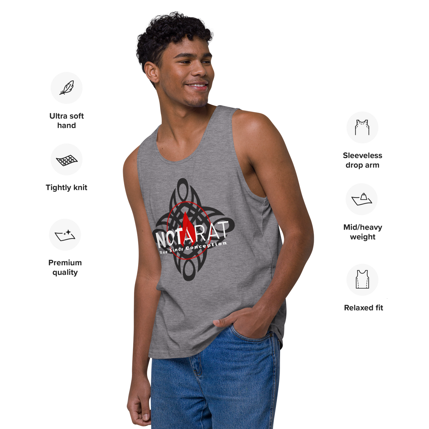 Men’s premium Notarat tank top