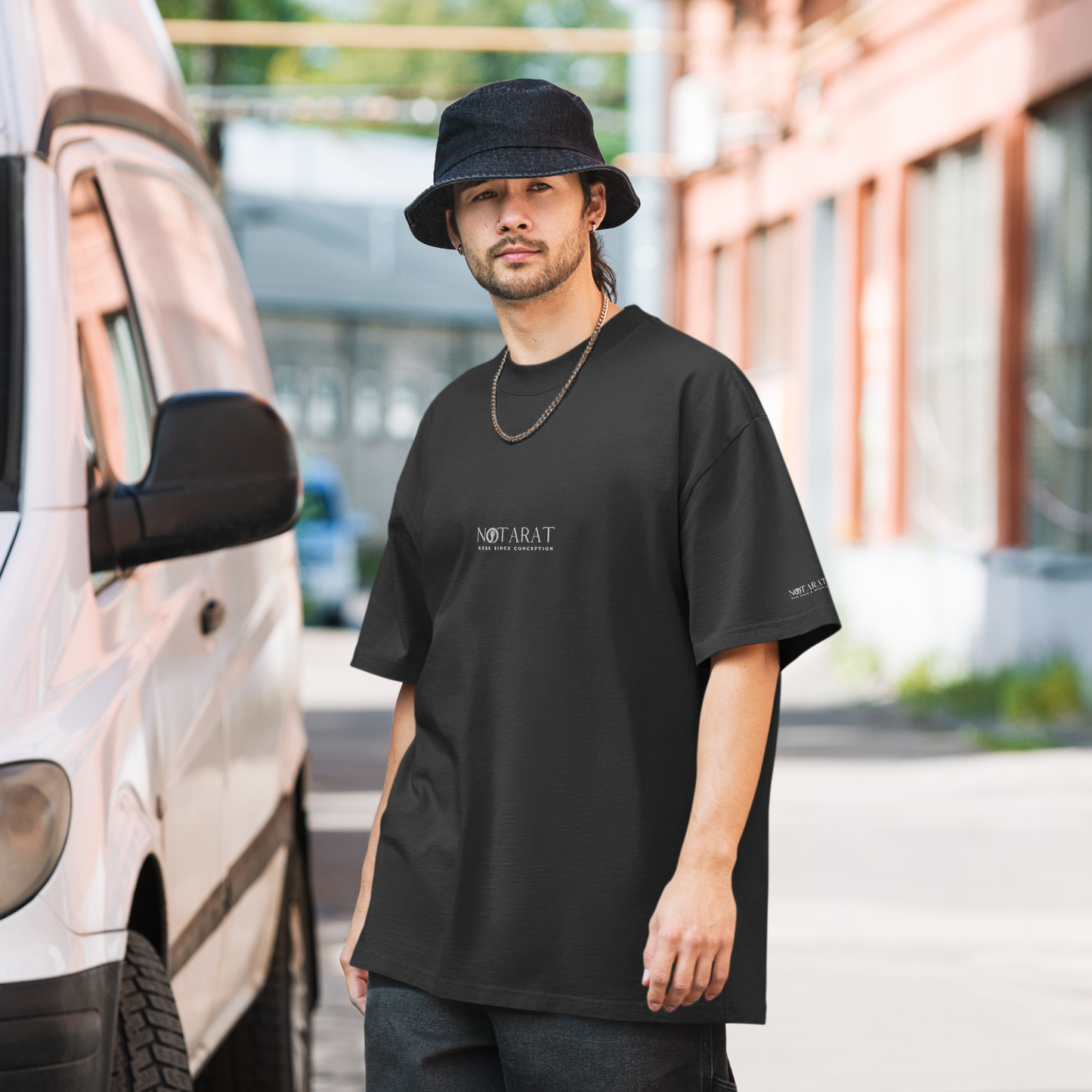 Notarat Oversized faded t-shirt