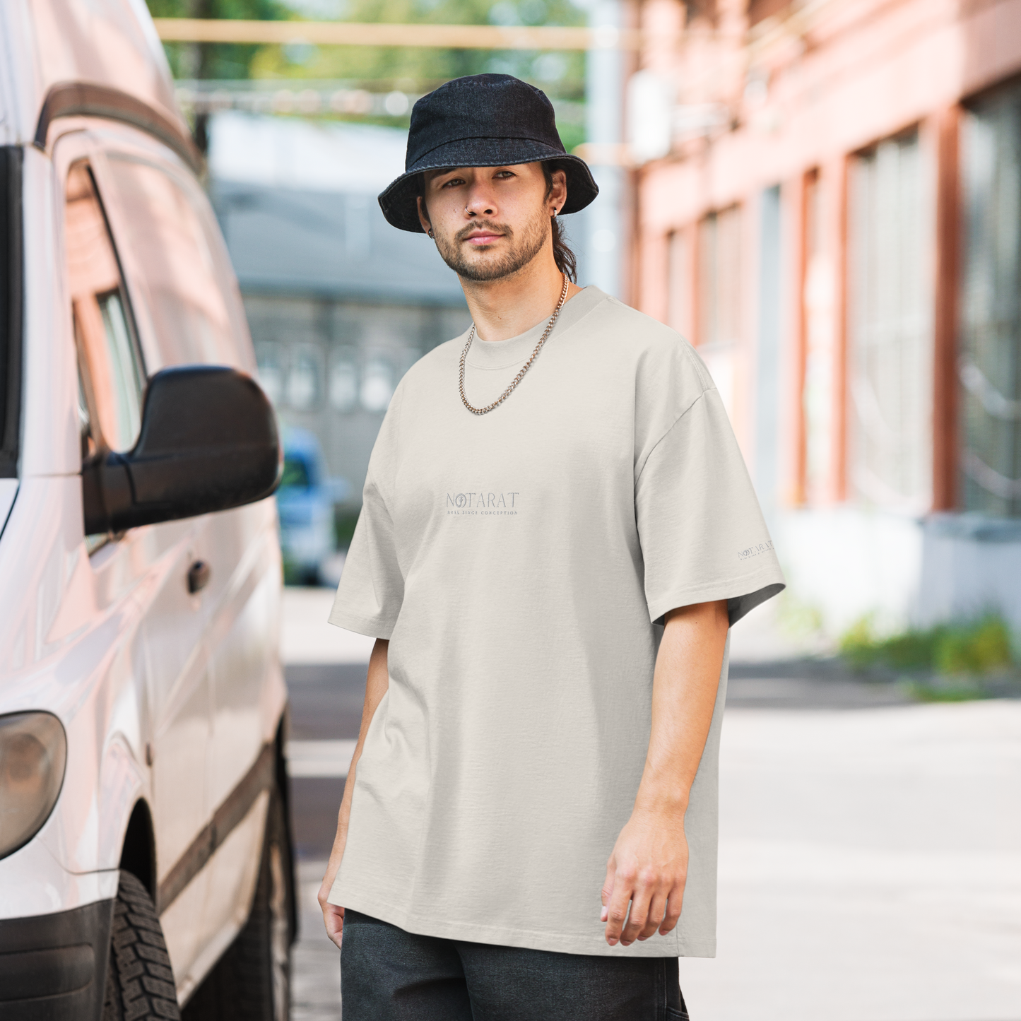 Notarat Oversized faded t-shirt