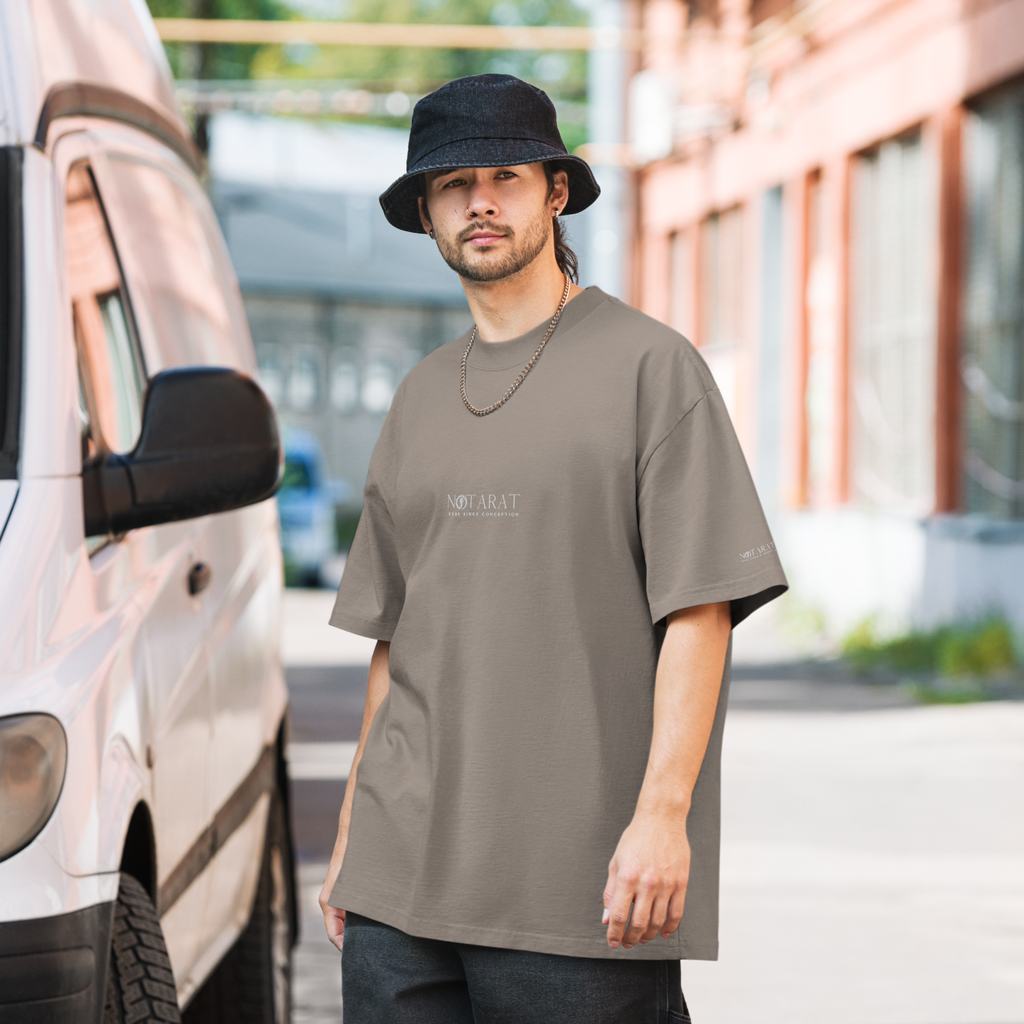 Notarat Oversized faded t-shirt