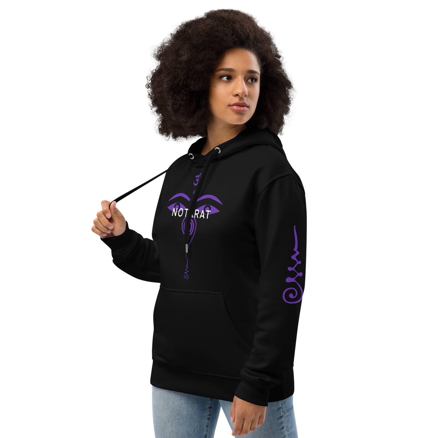 Premium Zen Om eco hoodie