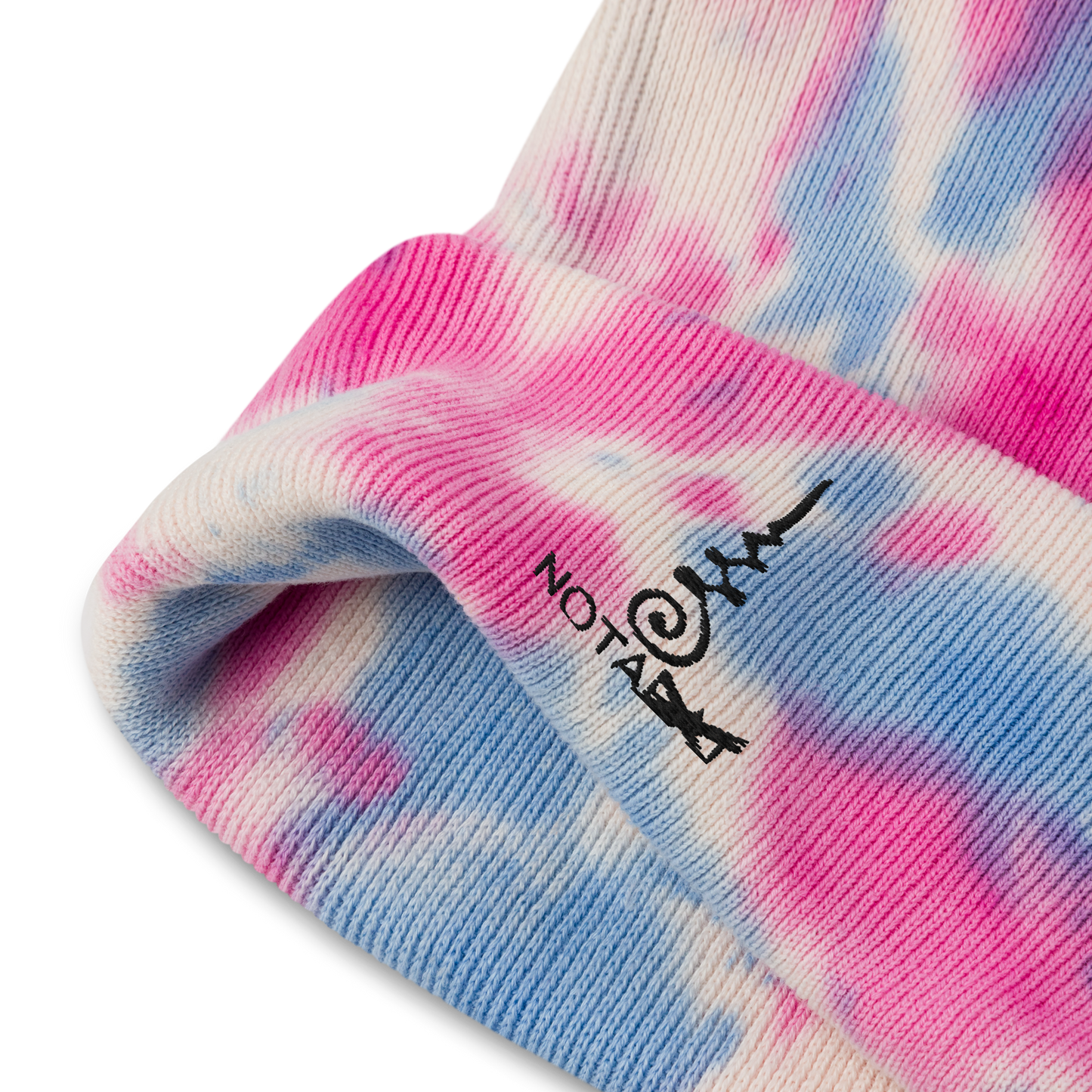 Tie-dye "Om" beanie