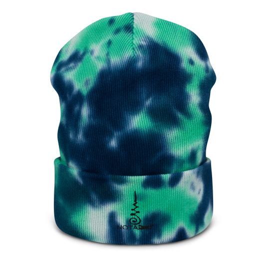 Tie-dye "Om" beanie